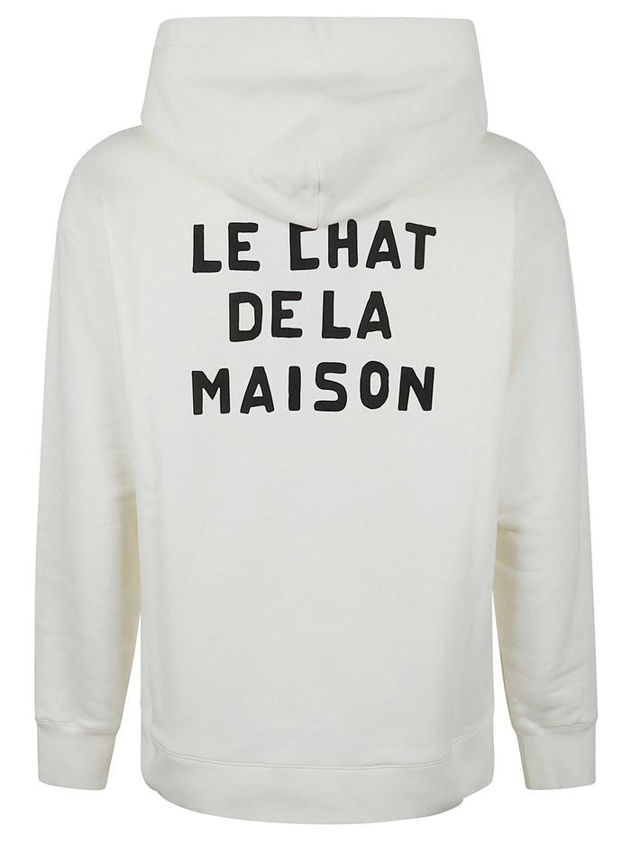 Jersey Felpa Cap,r,p.le Chat Dela Maison White