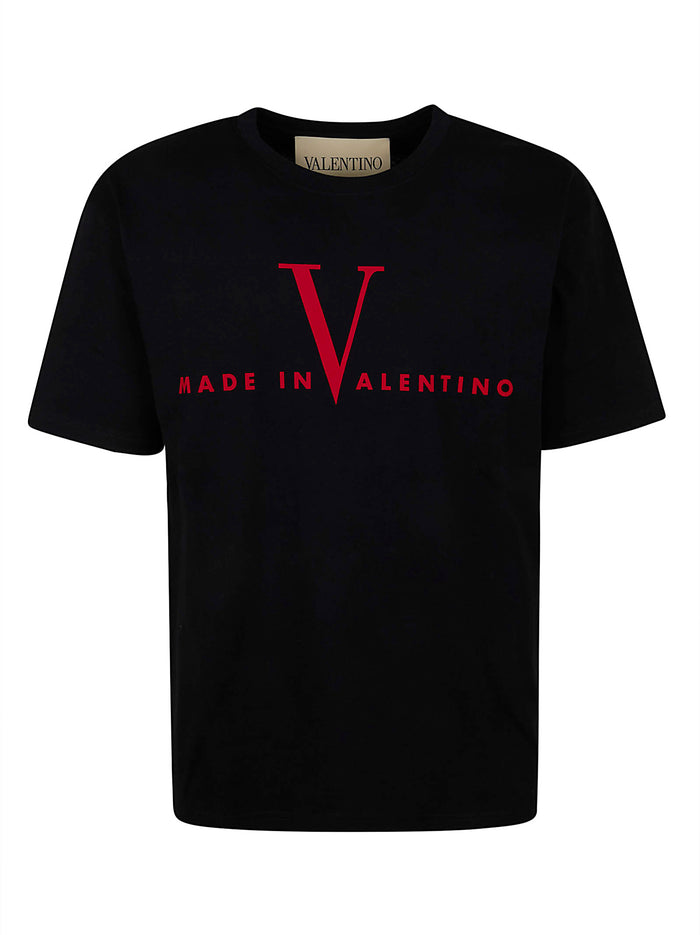 T-shirt Jersey,reg,pr. Made In Valentino Black
