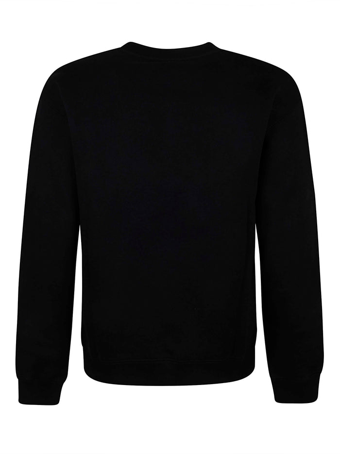 Jersey Felpa,reg,pr. Cotton Sweatshirt Black