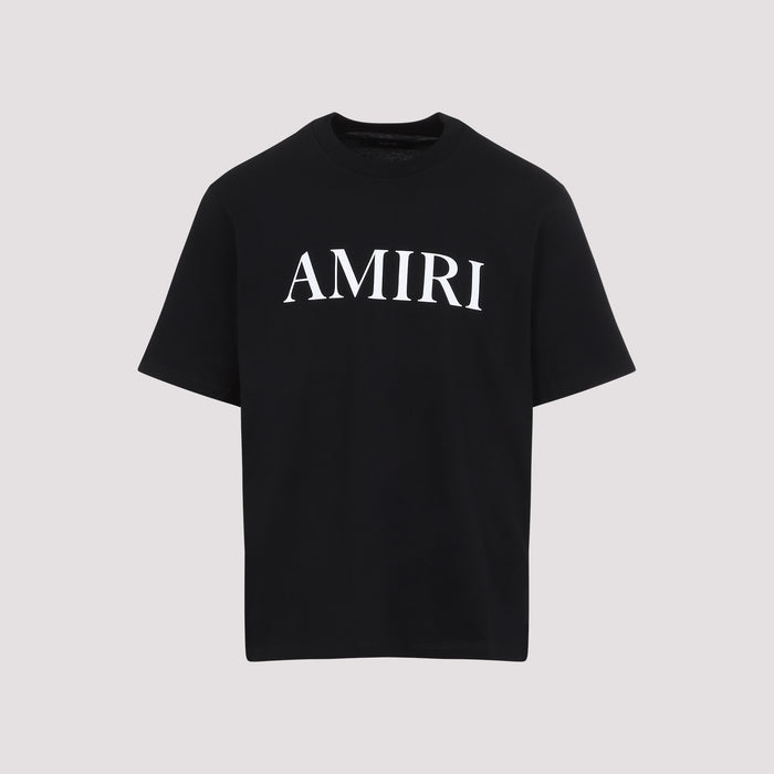 Core Logo Tee Black Cotton Tshirt
