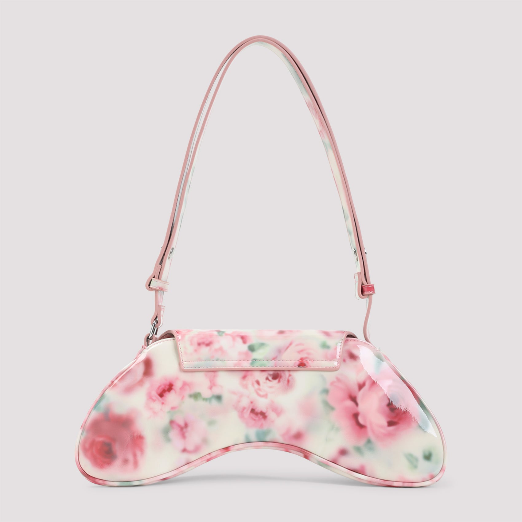 Play Handbag Pink & Purple Polyurethane Bag