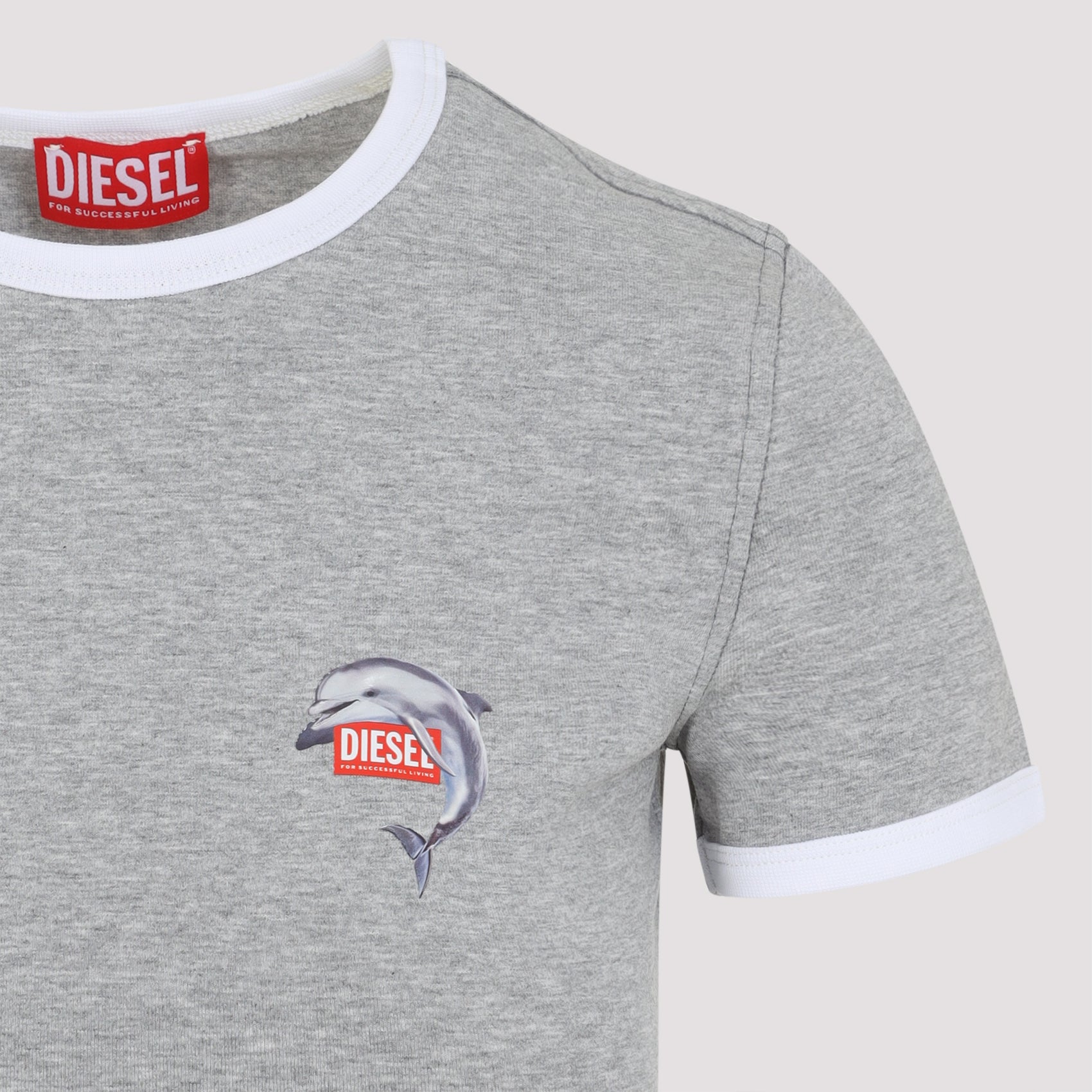T-uncuties T-shirt Grey Cotton Elastane Tshirt