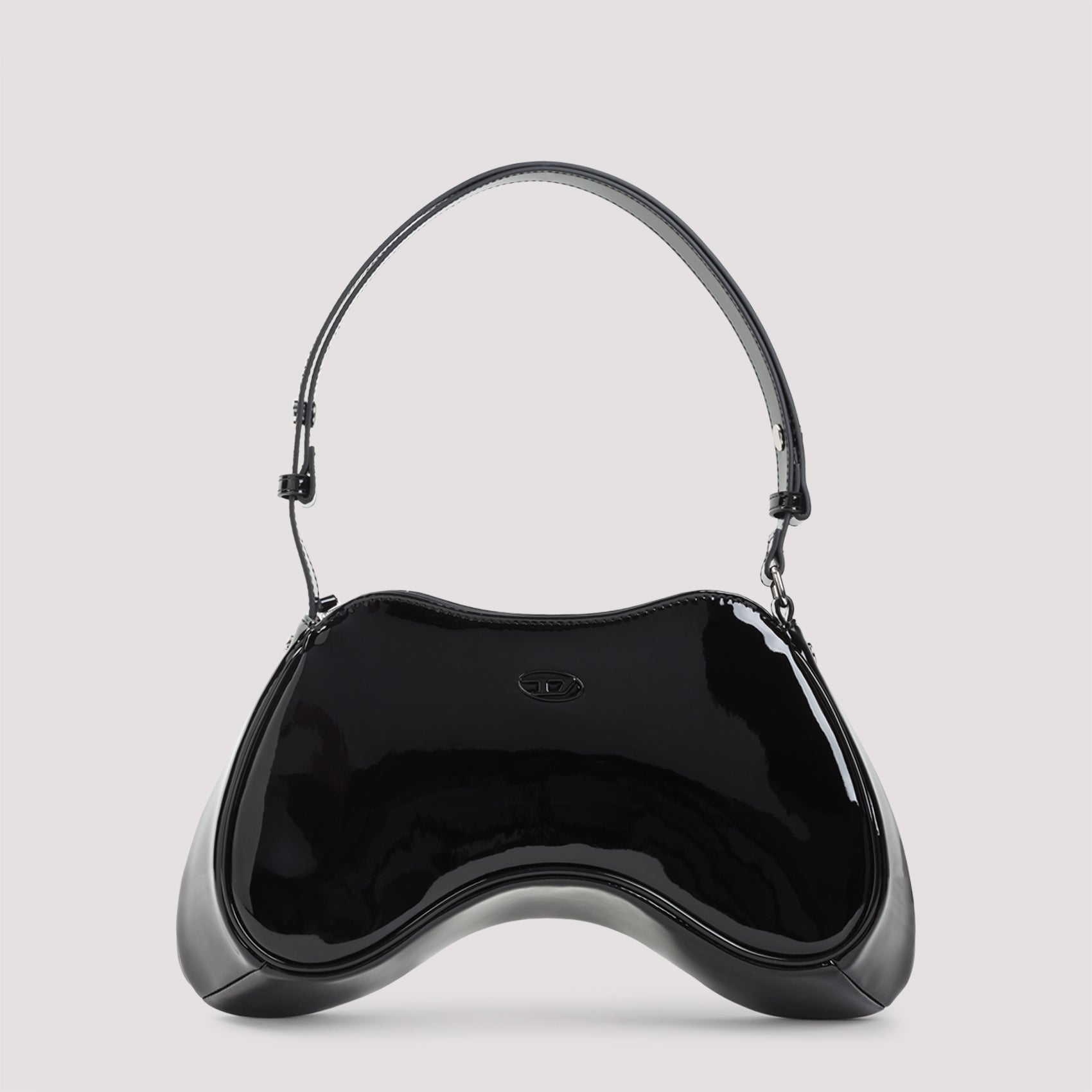 Play Shoulder Bag Black Polyurethane