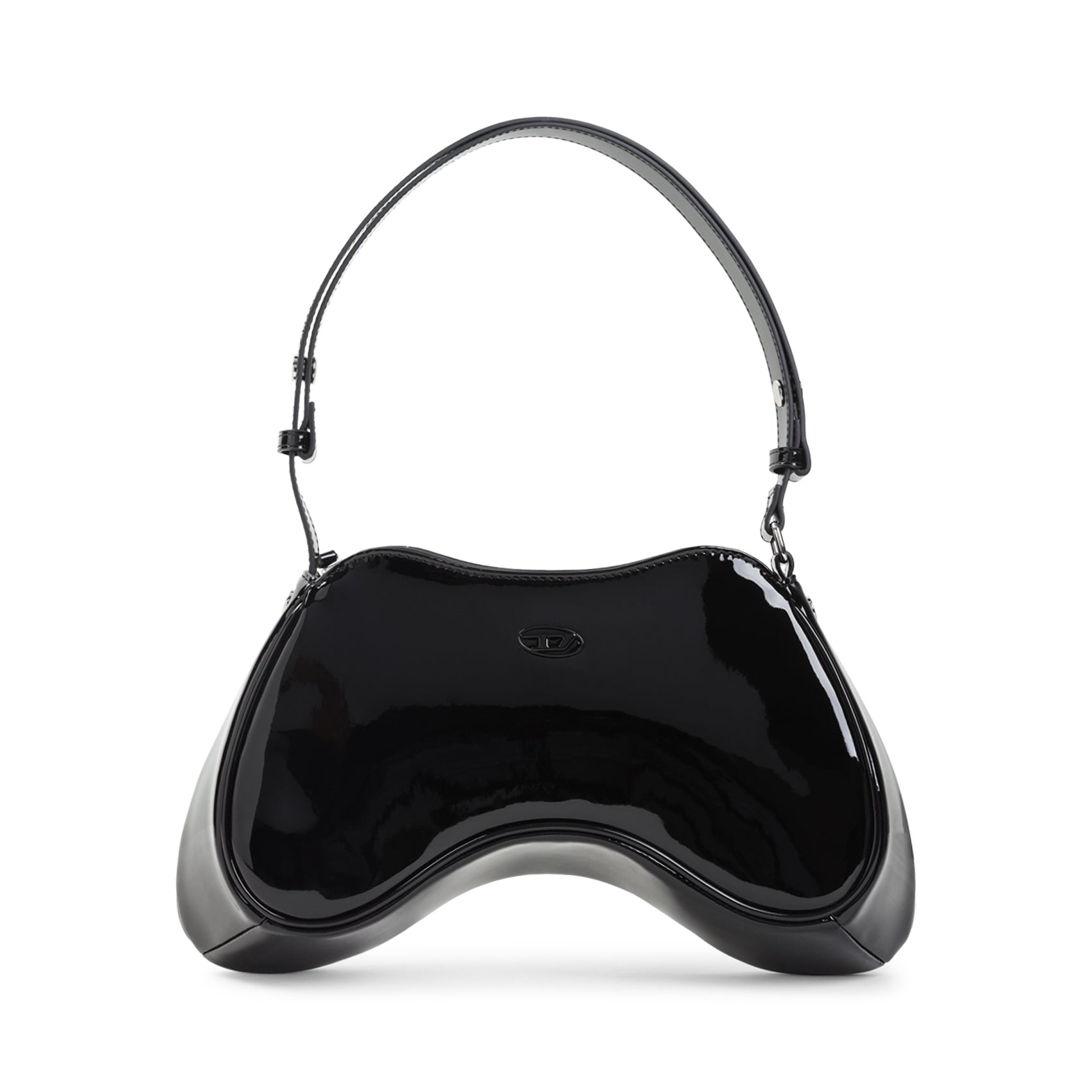 Play Shoulder Bag Black Polyurethane