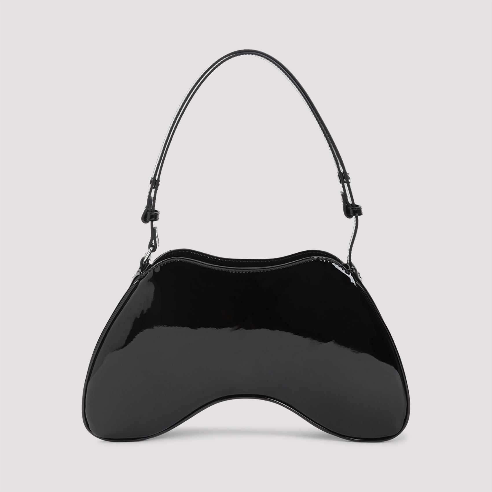 Play Shoulder Bag Black Polyurethane
