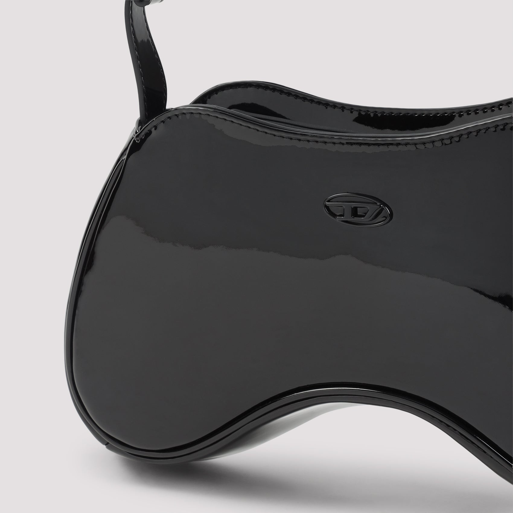 Play Shoulder Bag Black Polyurethane