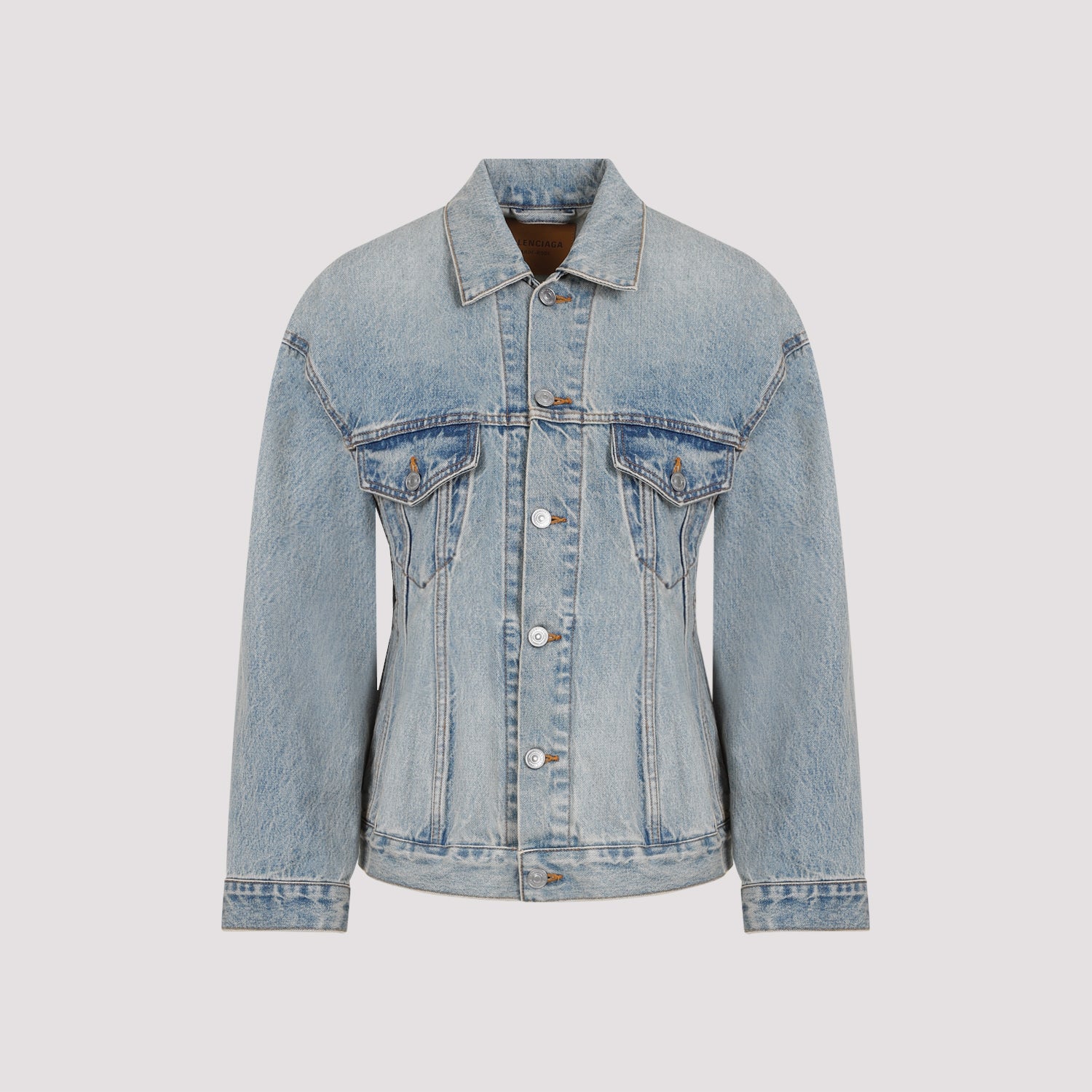 Hourglass Jacket Blue Cotton