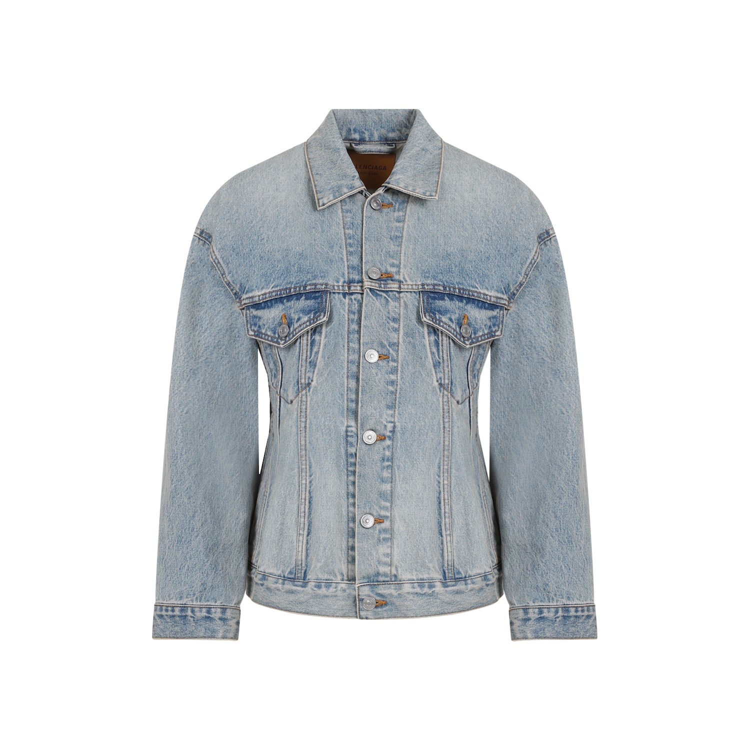 Hourglass Jacket Blue Cotton