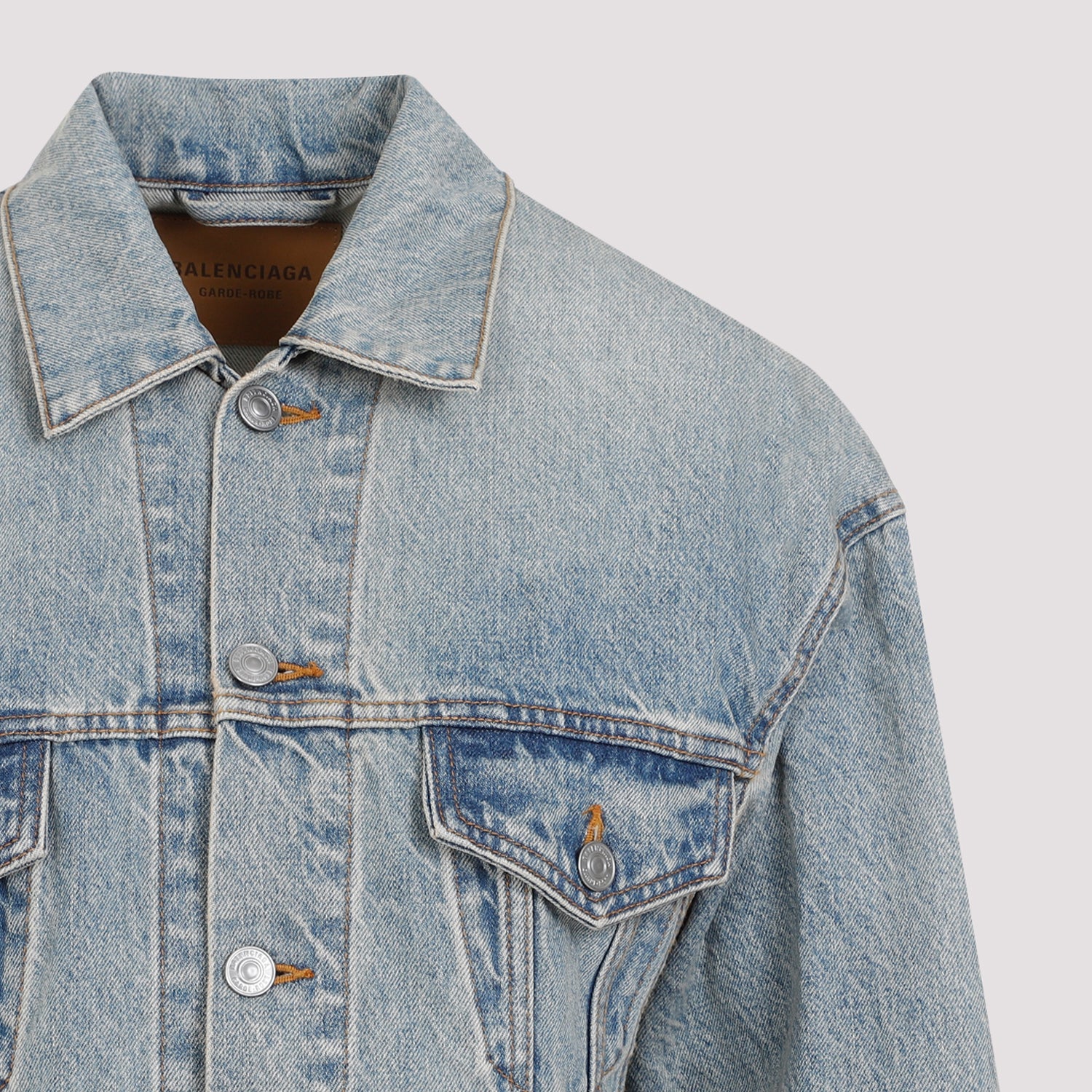 Hourglass Jacket Blue Cotton
