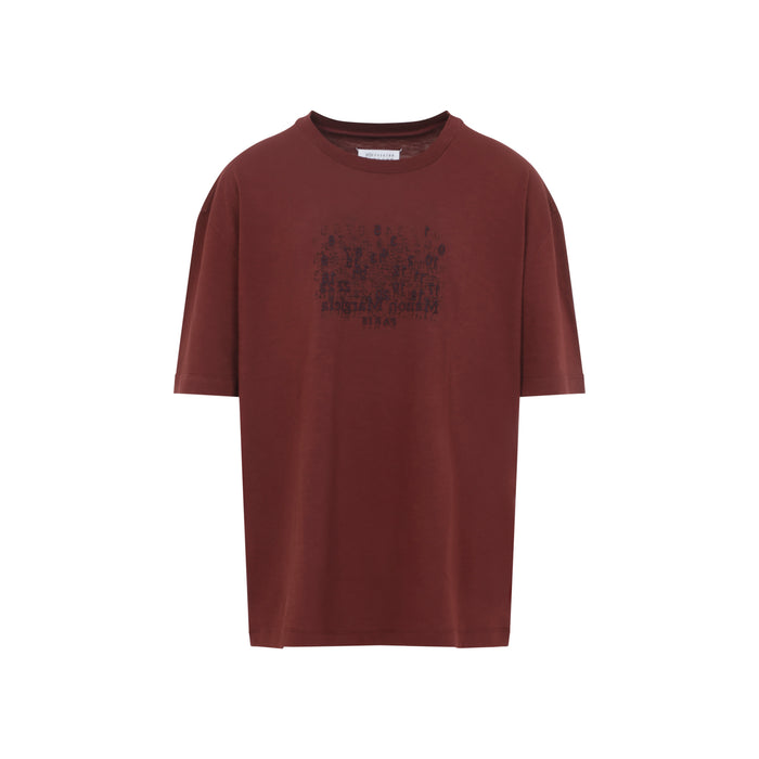 T-shirt Red Cotton Tshirt