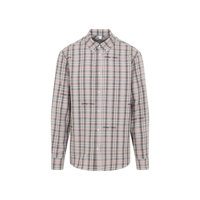 Flannel Shirt Pink & Purple Cotton