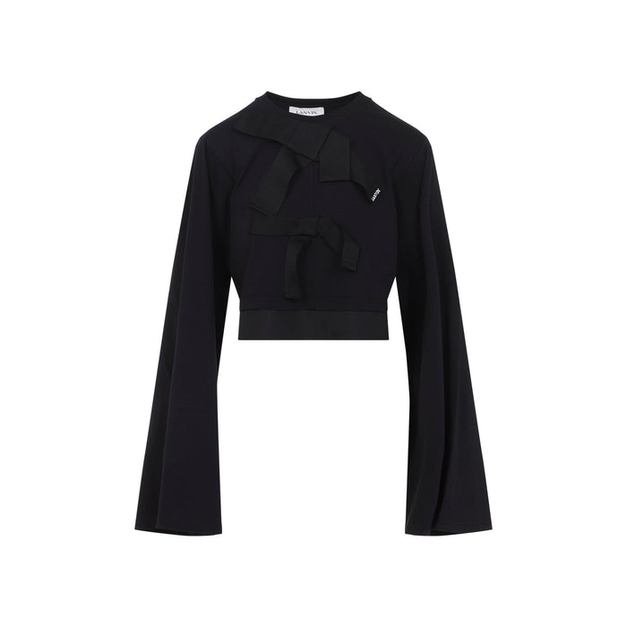 Lanvin Grosgrain Top Cotton