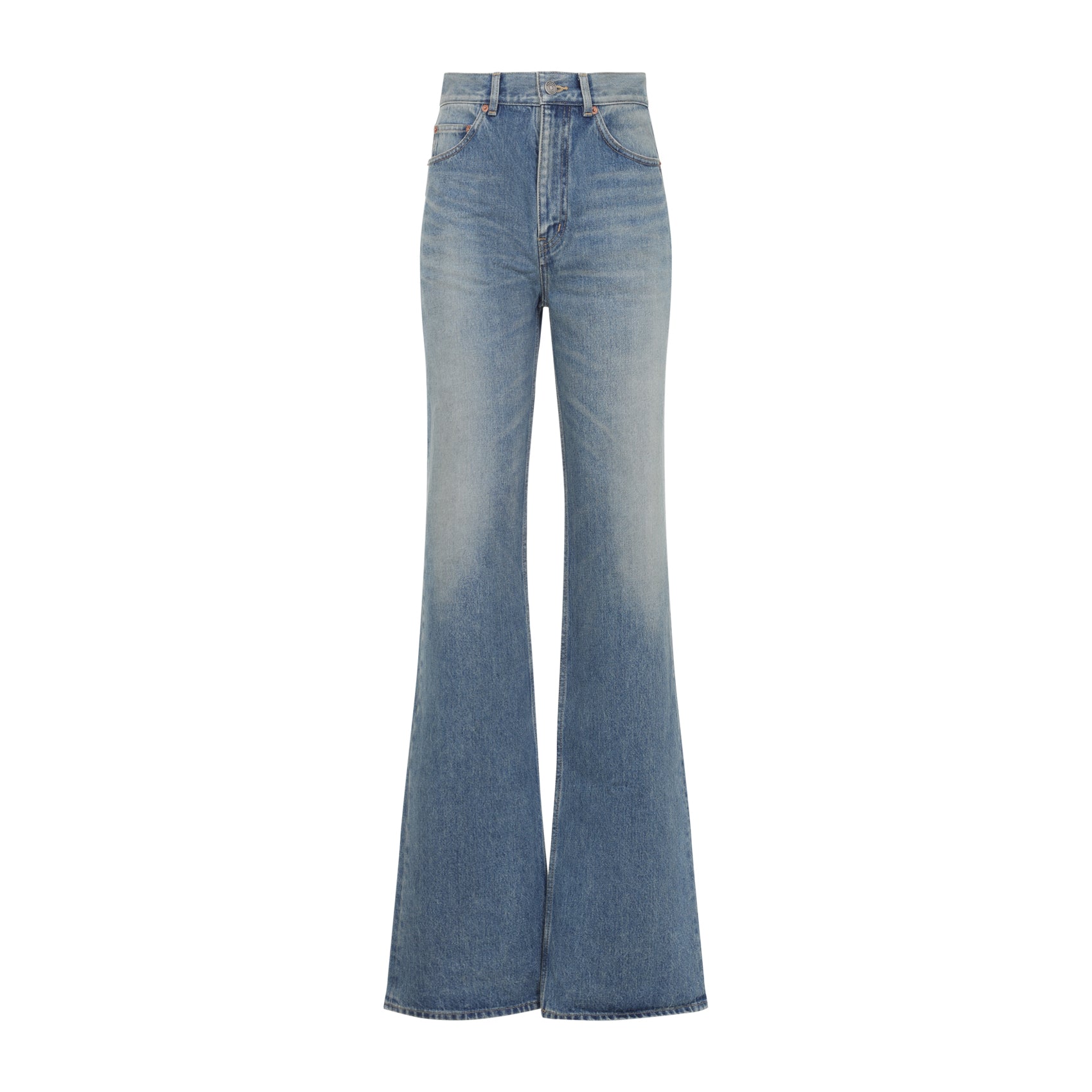 70s Jeans Blue Cotton