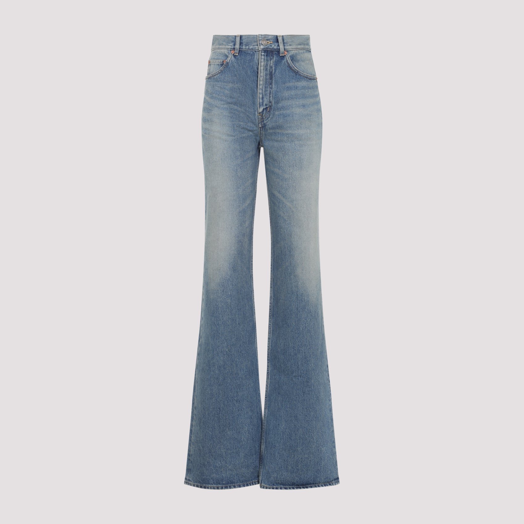 70s Jeans Blue Cotton