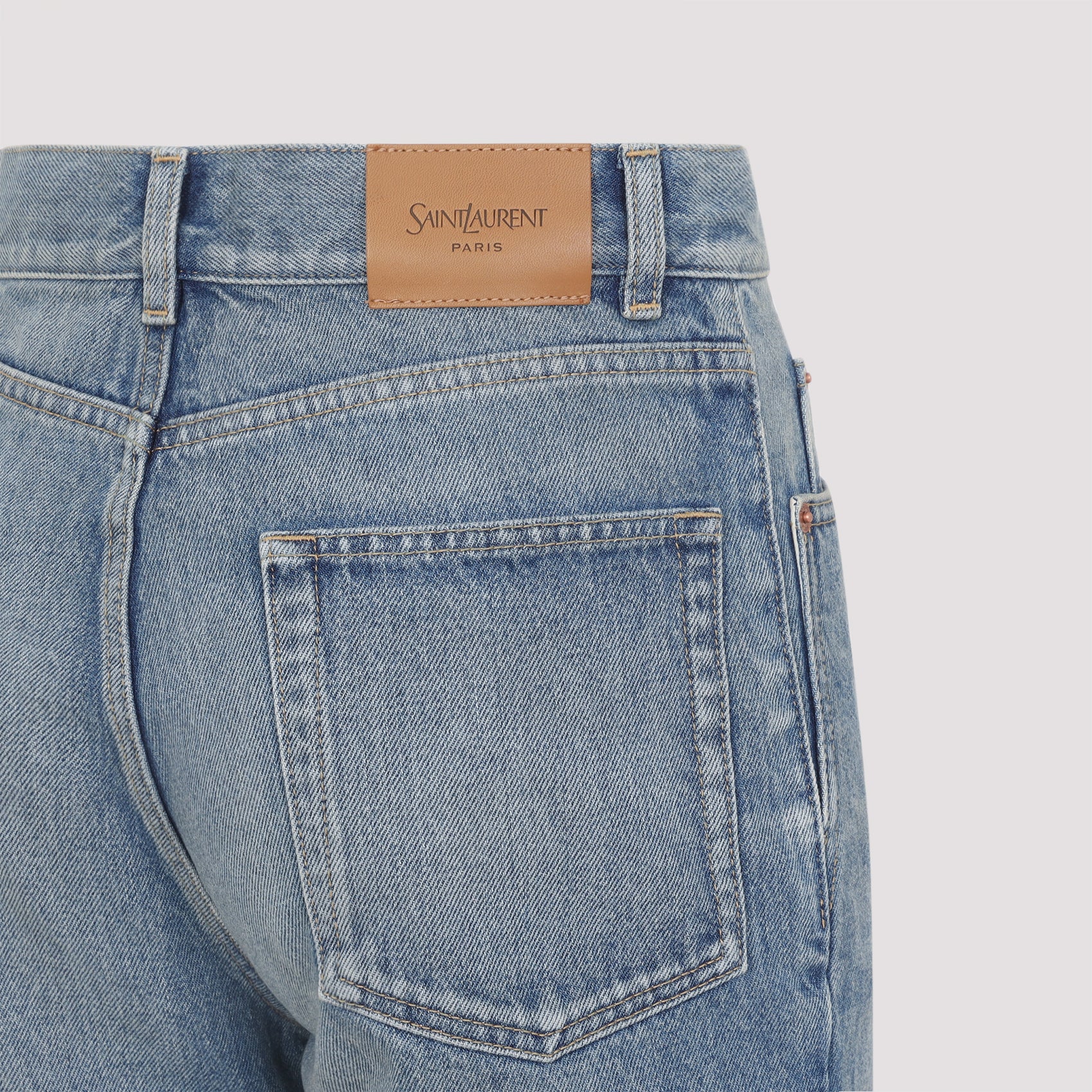 70s Jeans Blue Cotton