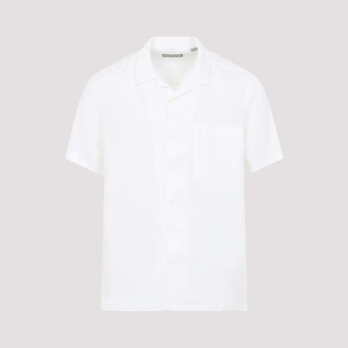 Shirt White Linen