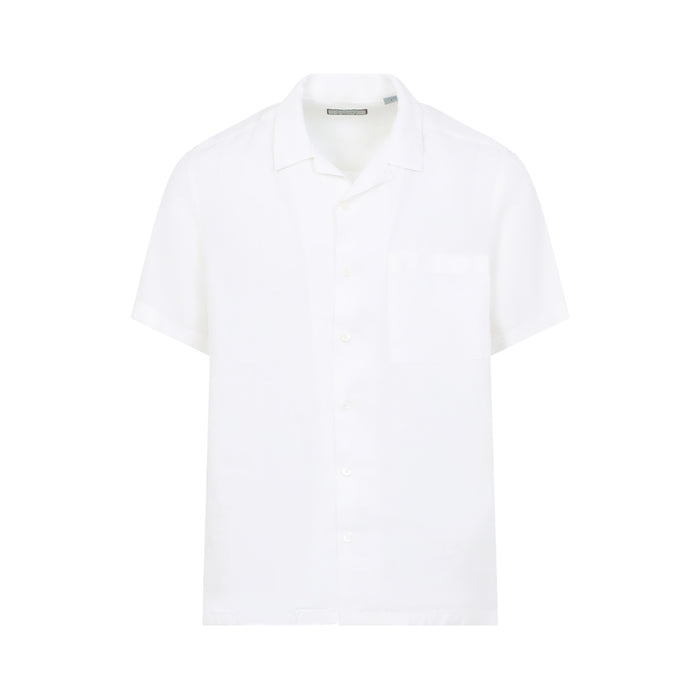 Shirt White Linen
