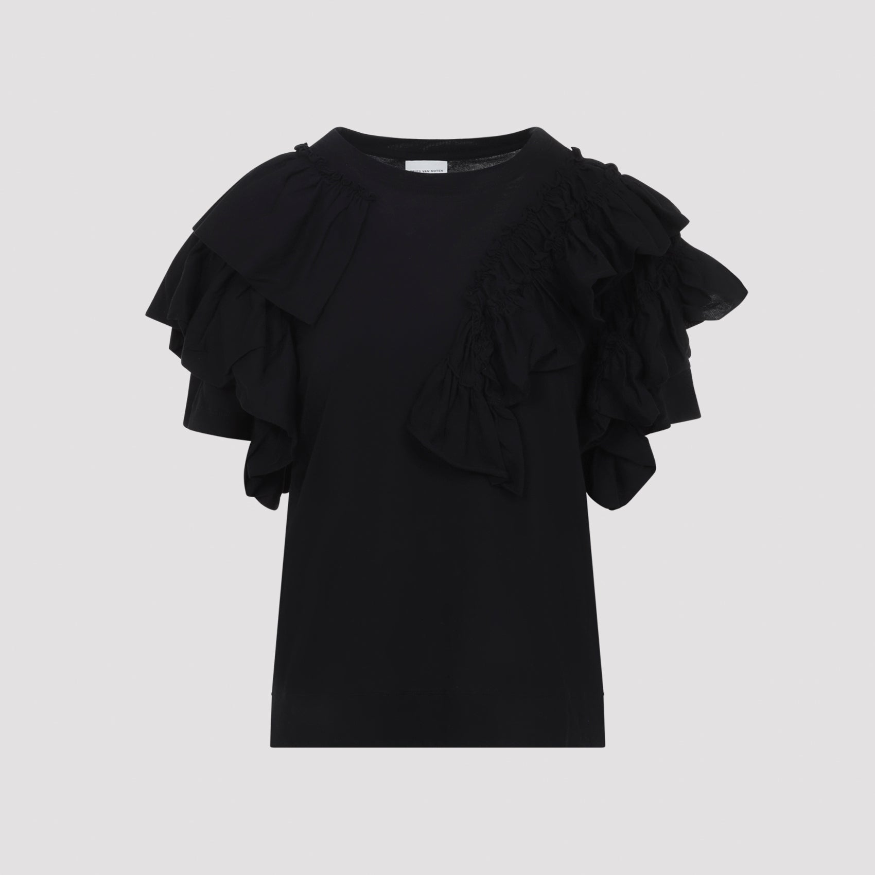 Humey T-Shirt Black Cotton Tshirt