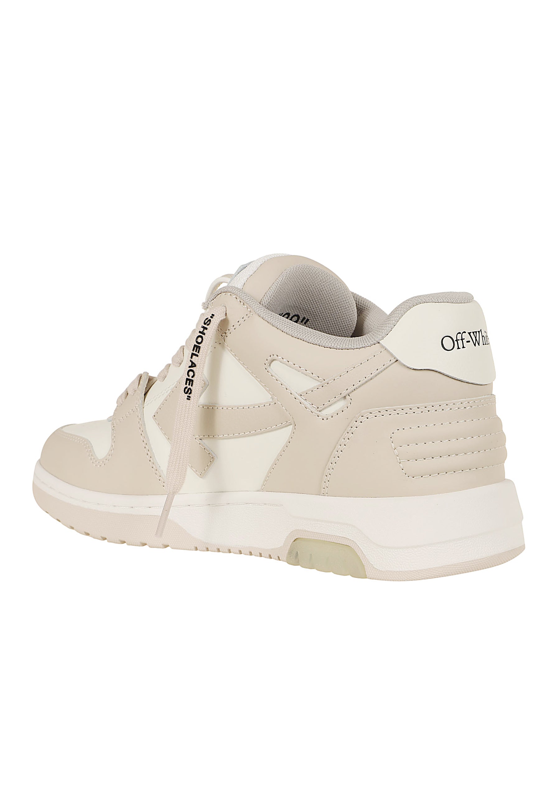Out Of Office Calf Leather White Calzature