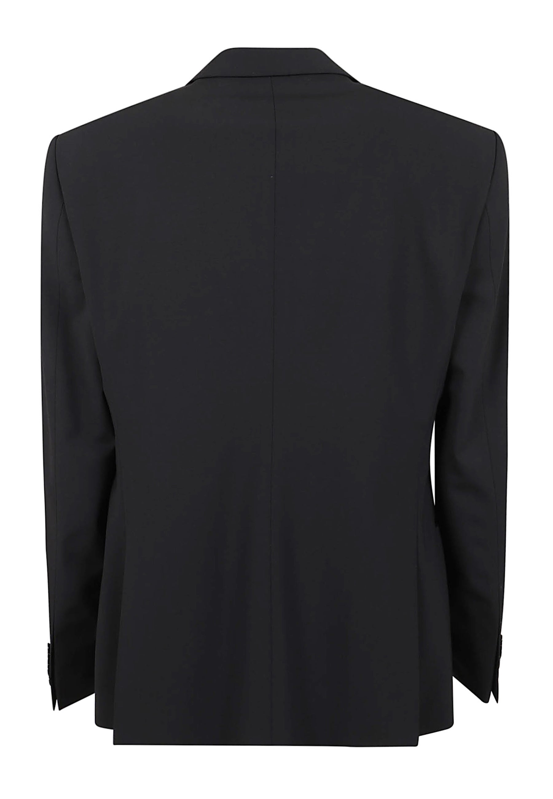 Tuxedo Blue Virgin Wool Abito