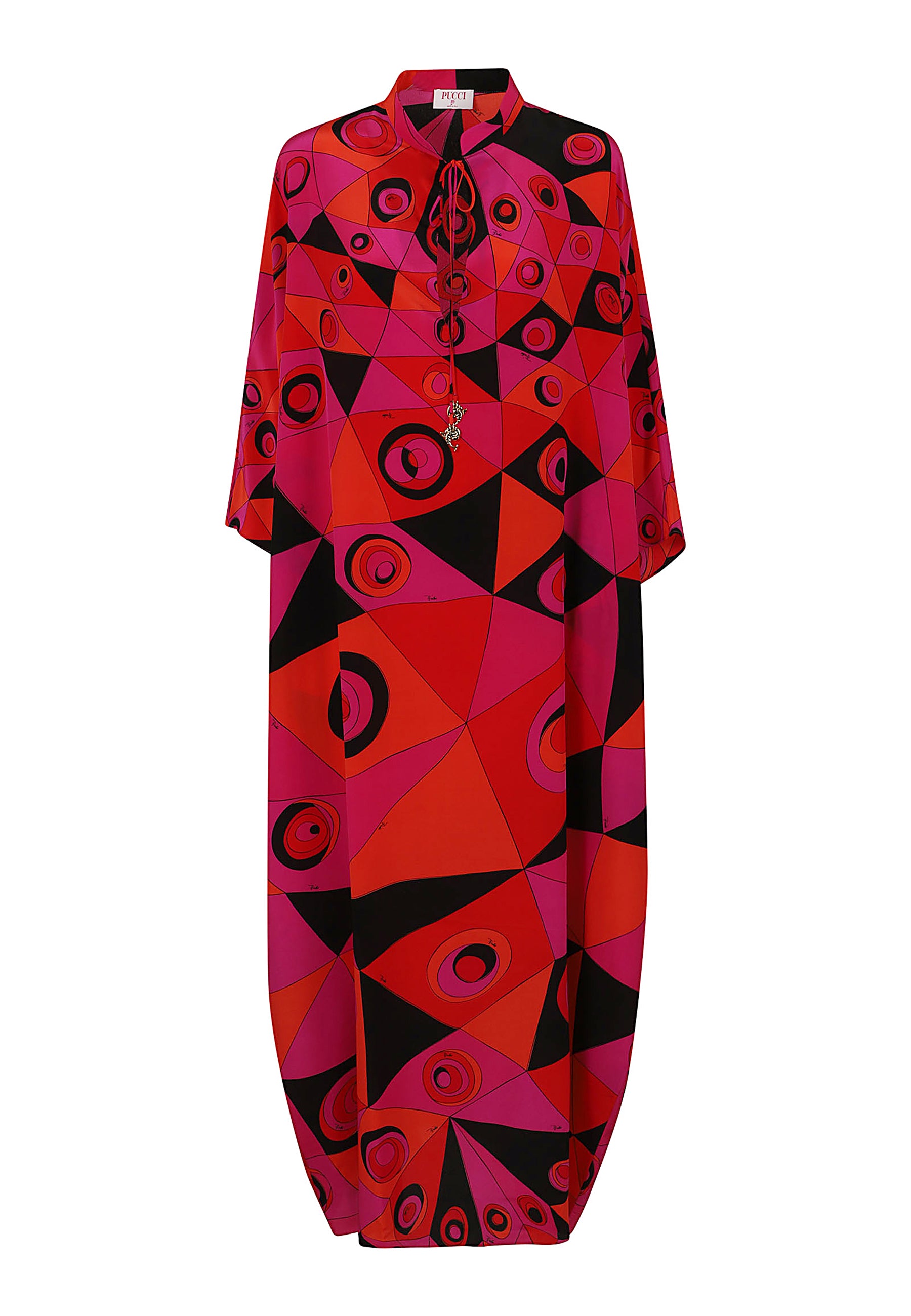 Kaftan Pink & Purple Seta Camicia