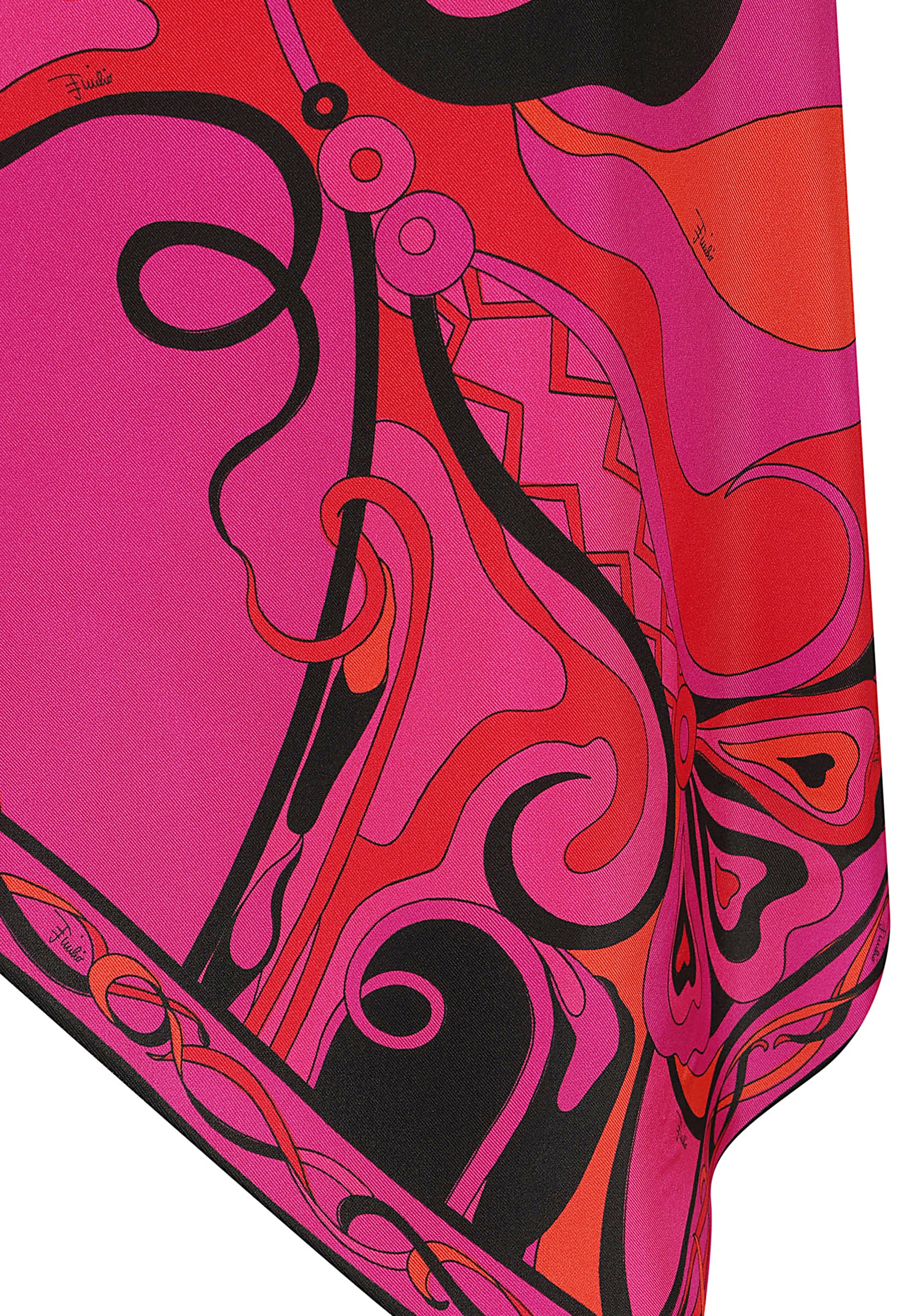 Skirt Pink & Purple Seta Gonna