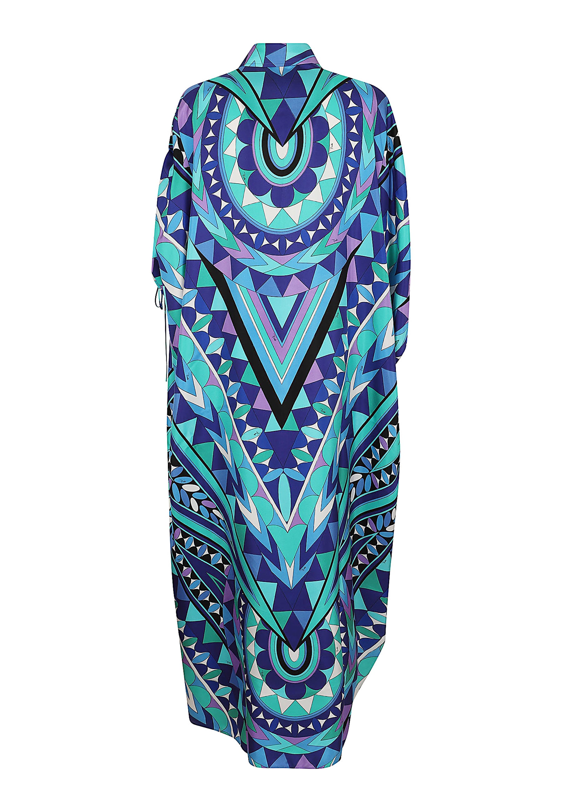 Kaftan Blue Seta Camicia