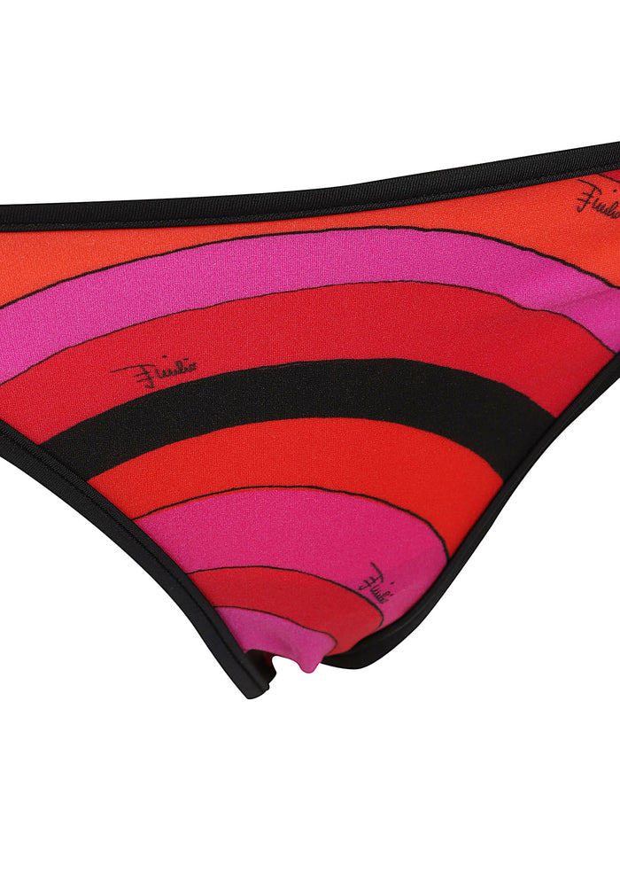 Bikini Pink & Purple Elastan Poliammide Costume