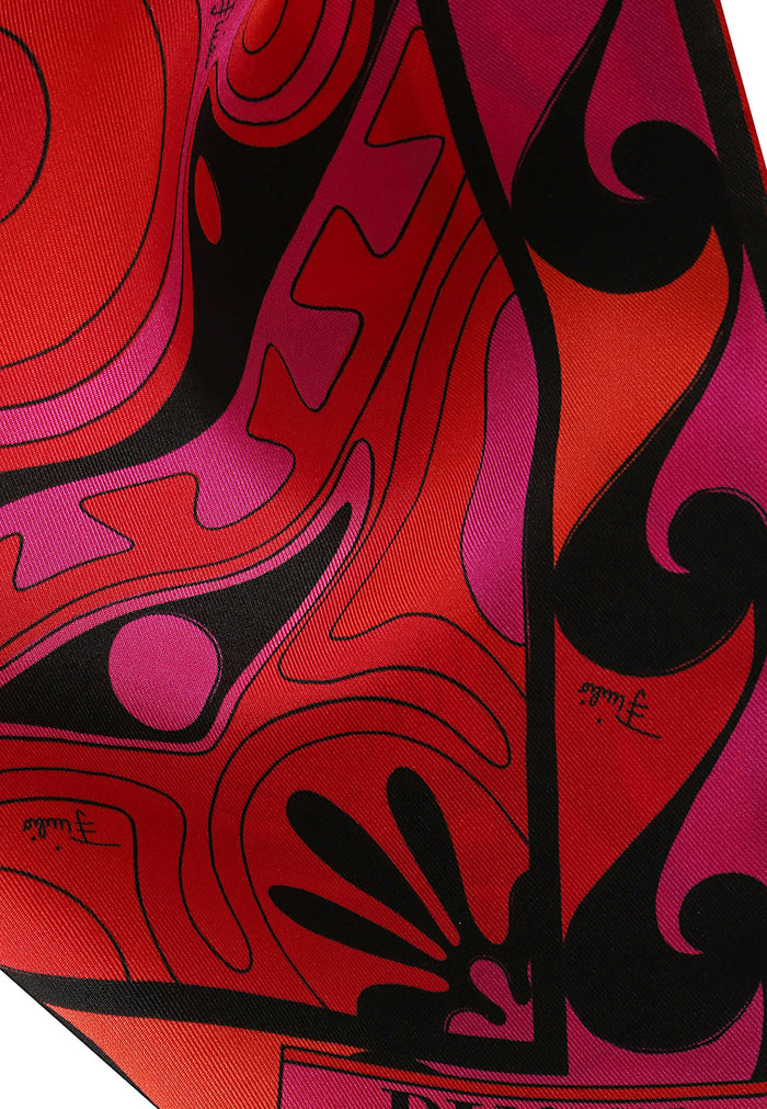 Foulard Pink & Purple Seta