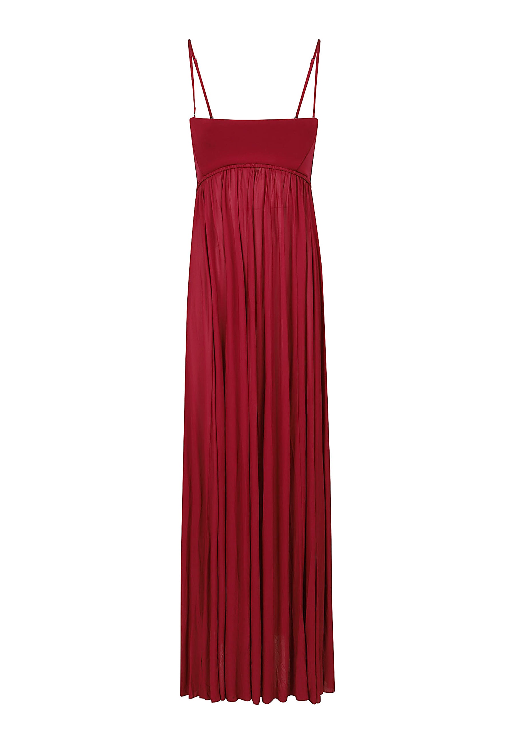Luna Jersey Bandeau Gown Pink & Purple Viscose Abito