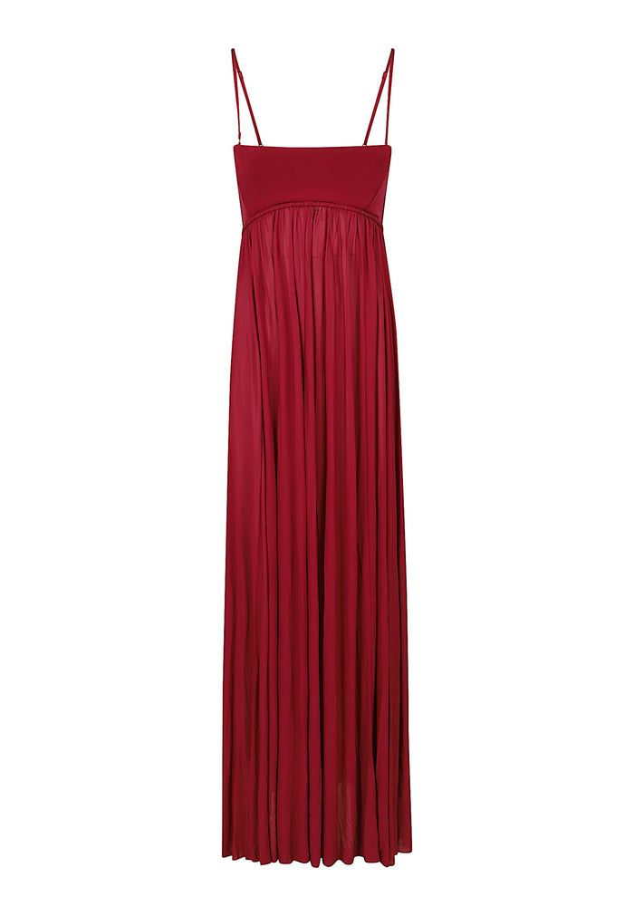 Luna Jersey Bandeau Gown Pink & Purple Viscose Abito