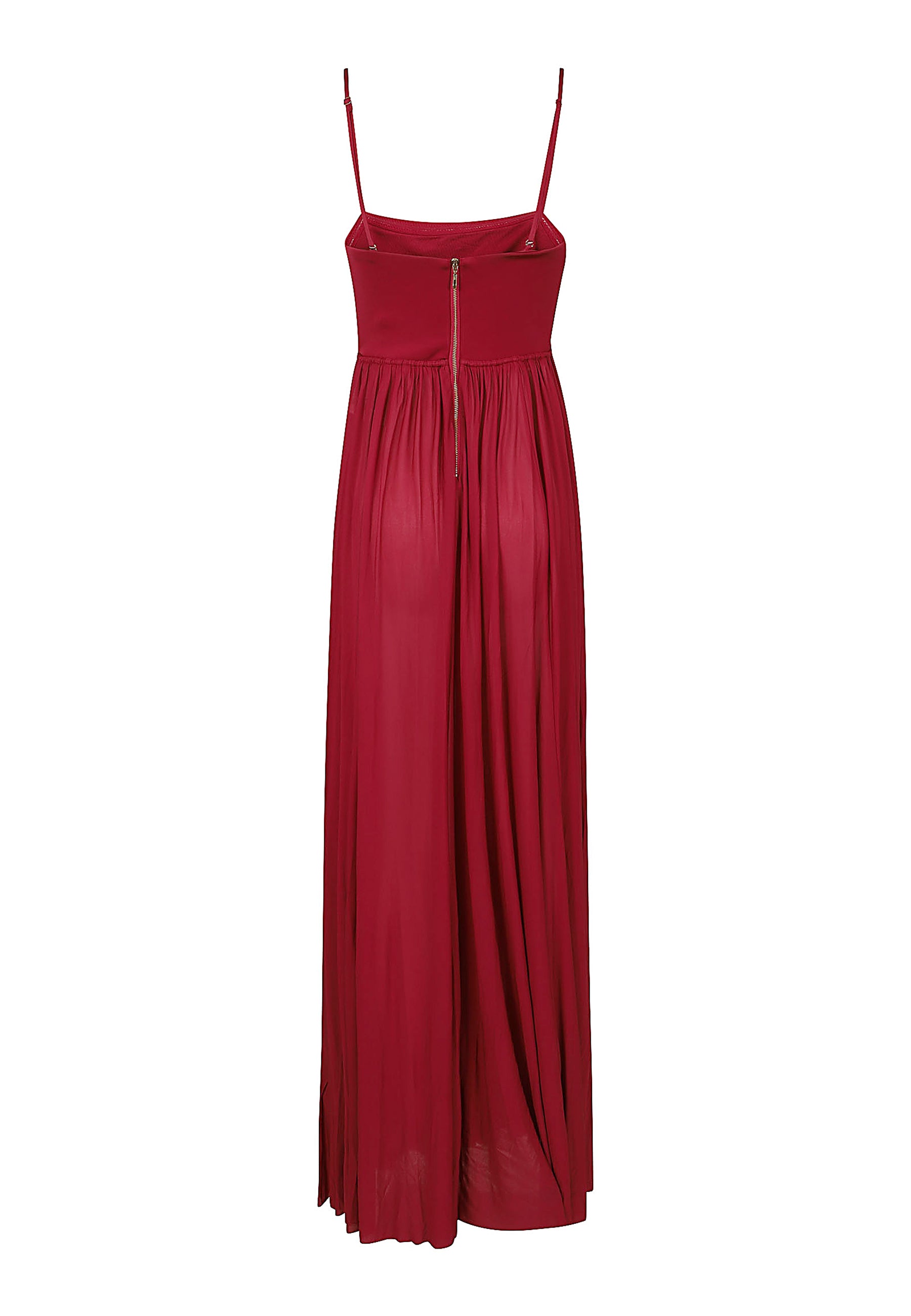 Luna Jersey Bandeau Gown Pink & Purple Viscose Abito