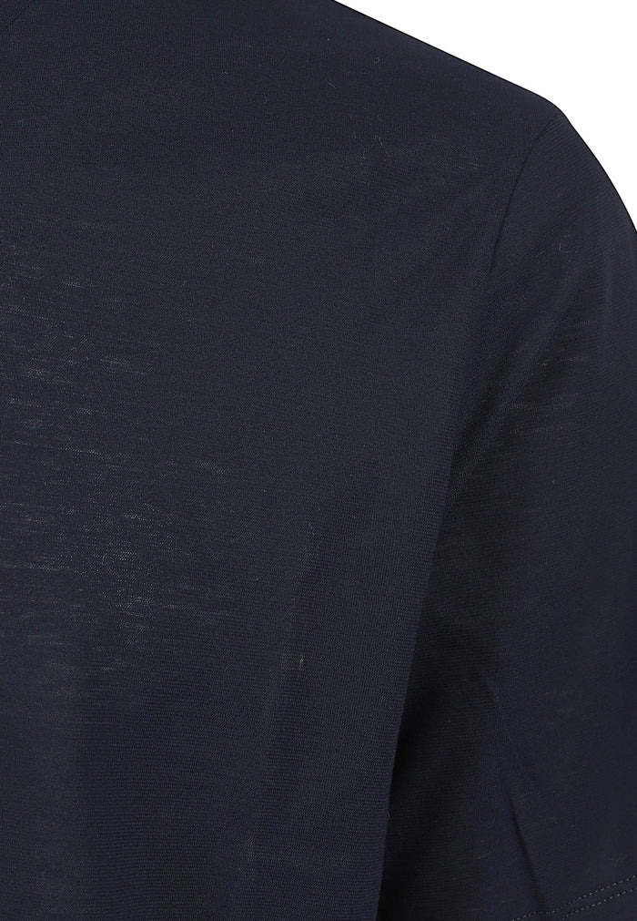 T-Shirt Uomo Blue Cotton