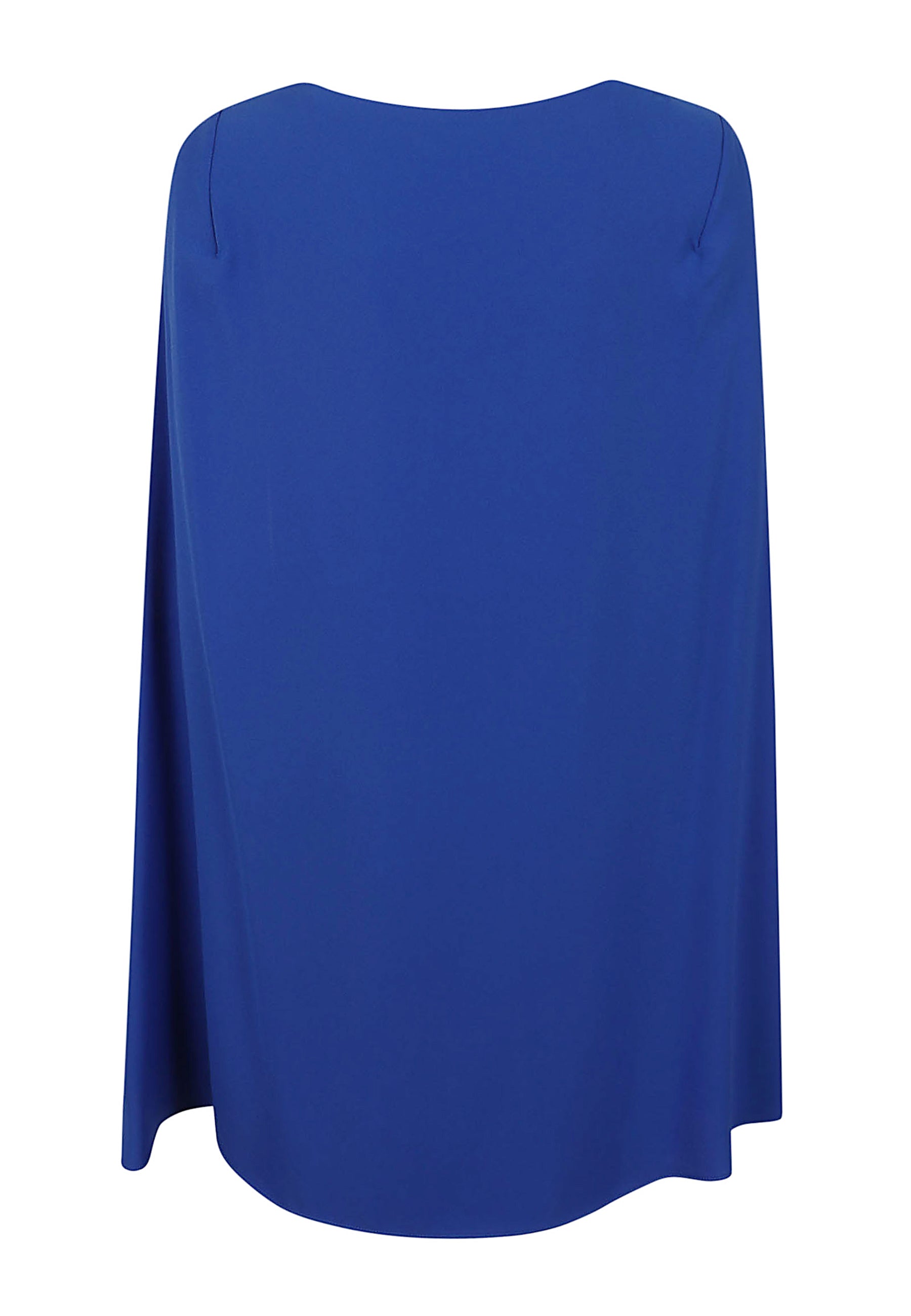 Petra Long Sleeve Cocktail Dress Blue Poliestere Abito