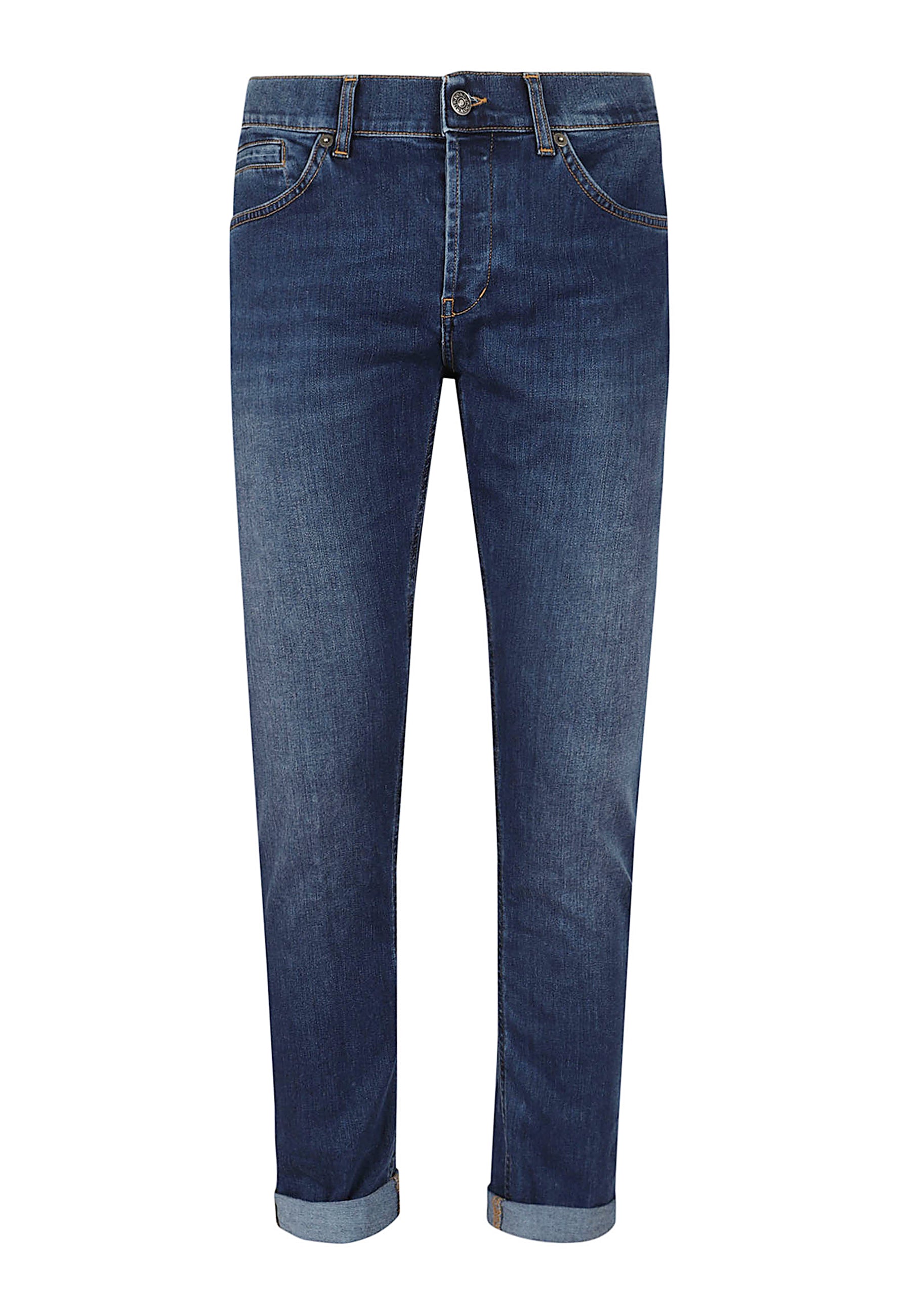 George Skinny Fit Blue Cotton Jean
