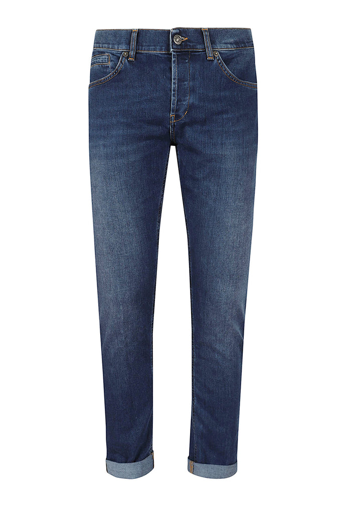 George Skinny Fit Blue Cotton Jean