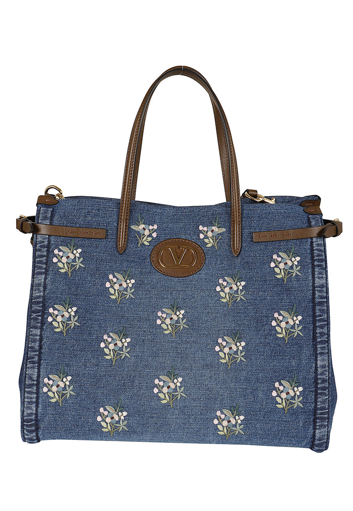 Medium Tote Blue Borsa