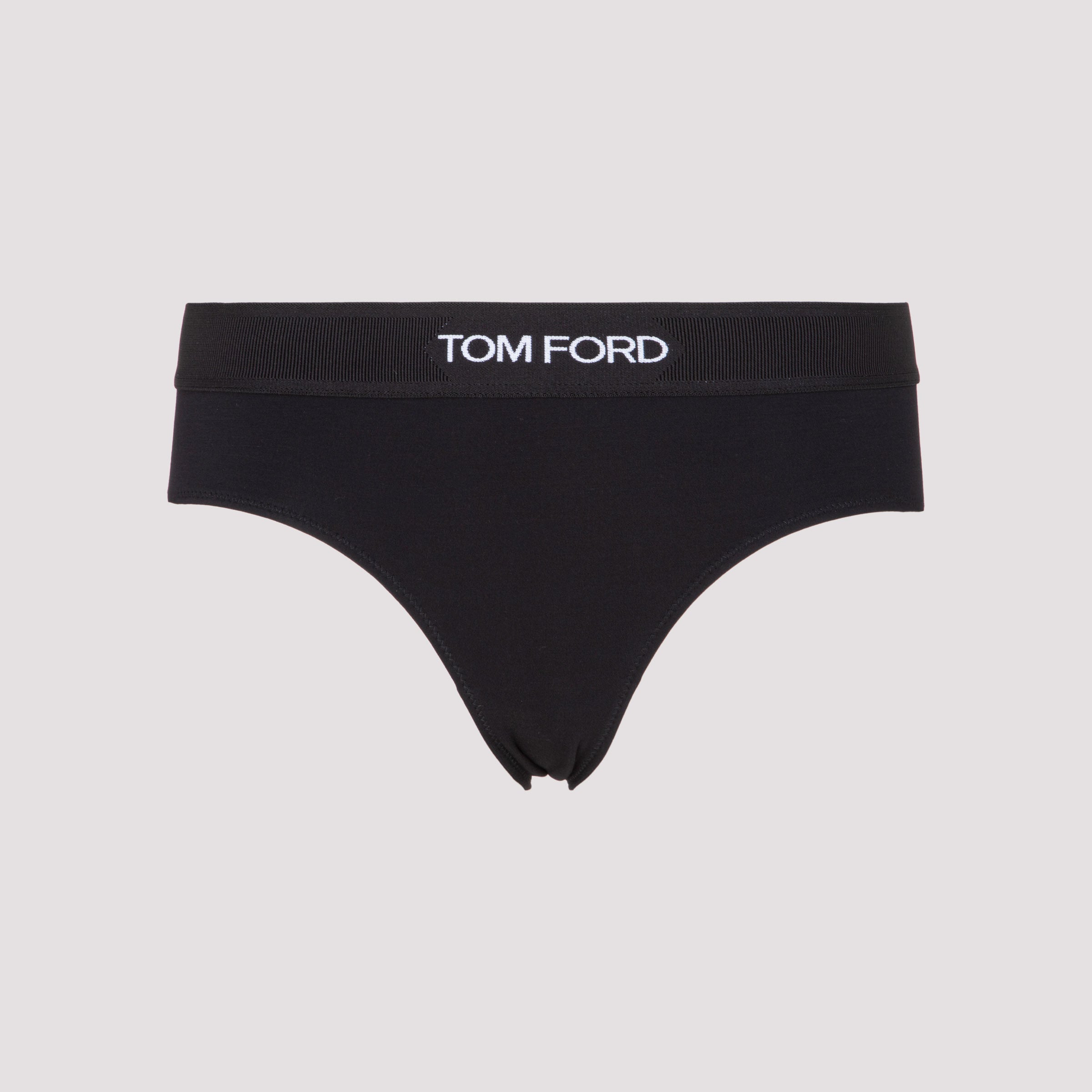 Slip Black Modal Elastane Underwear