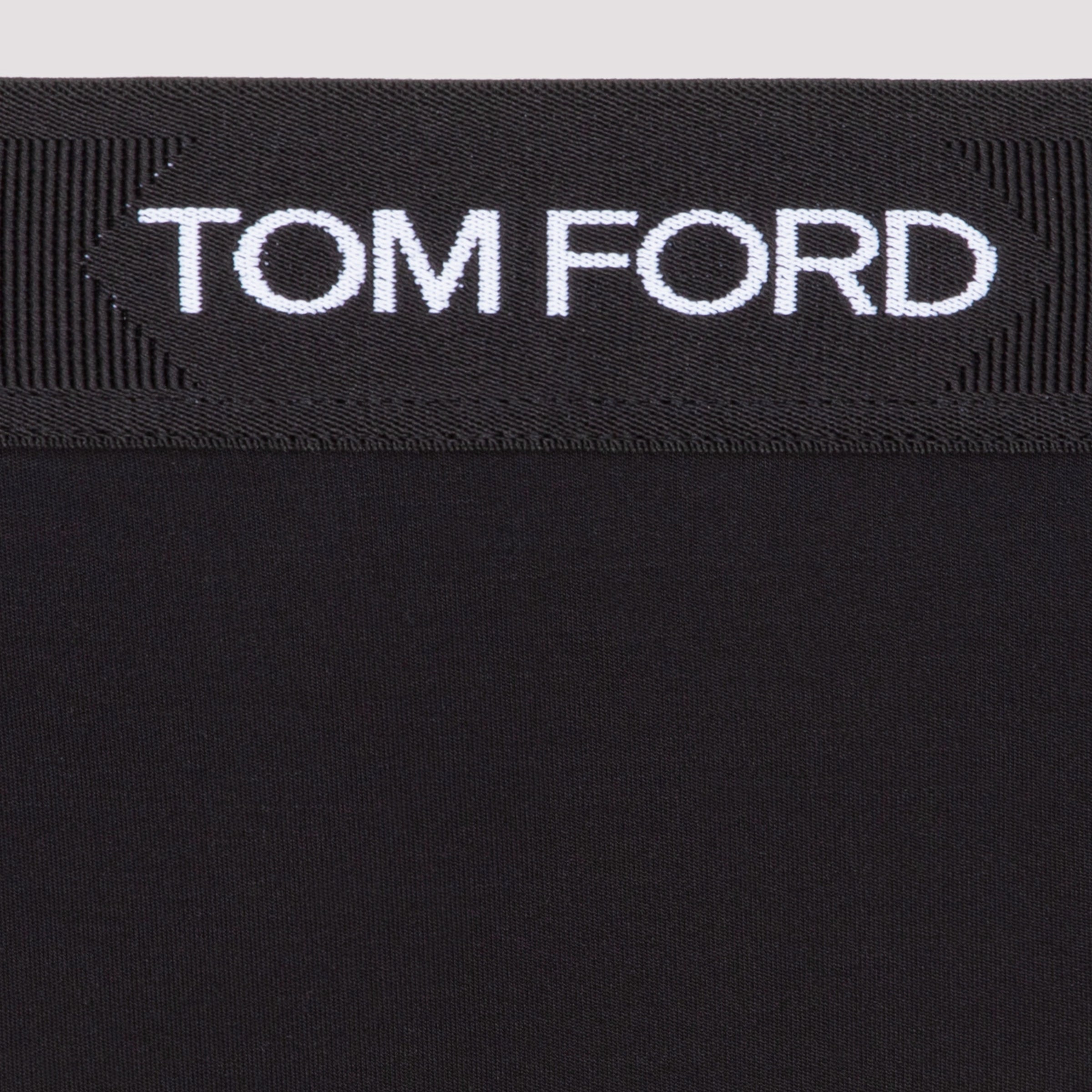 Slip Black Modal Elastane Underwear
