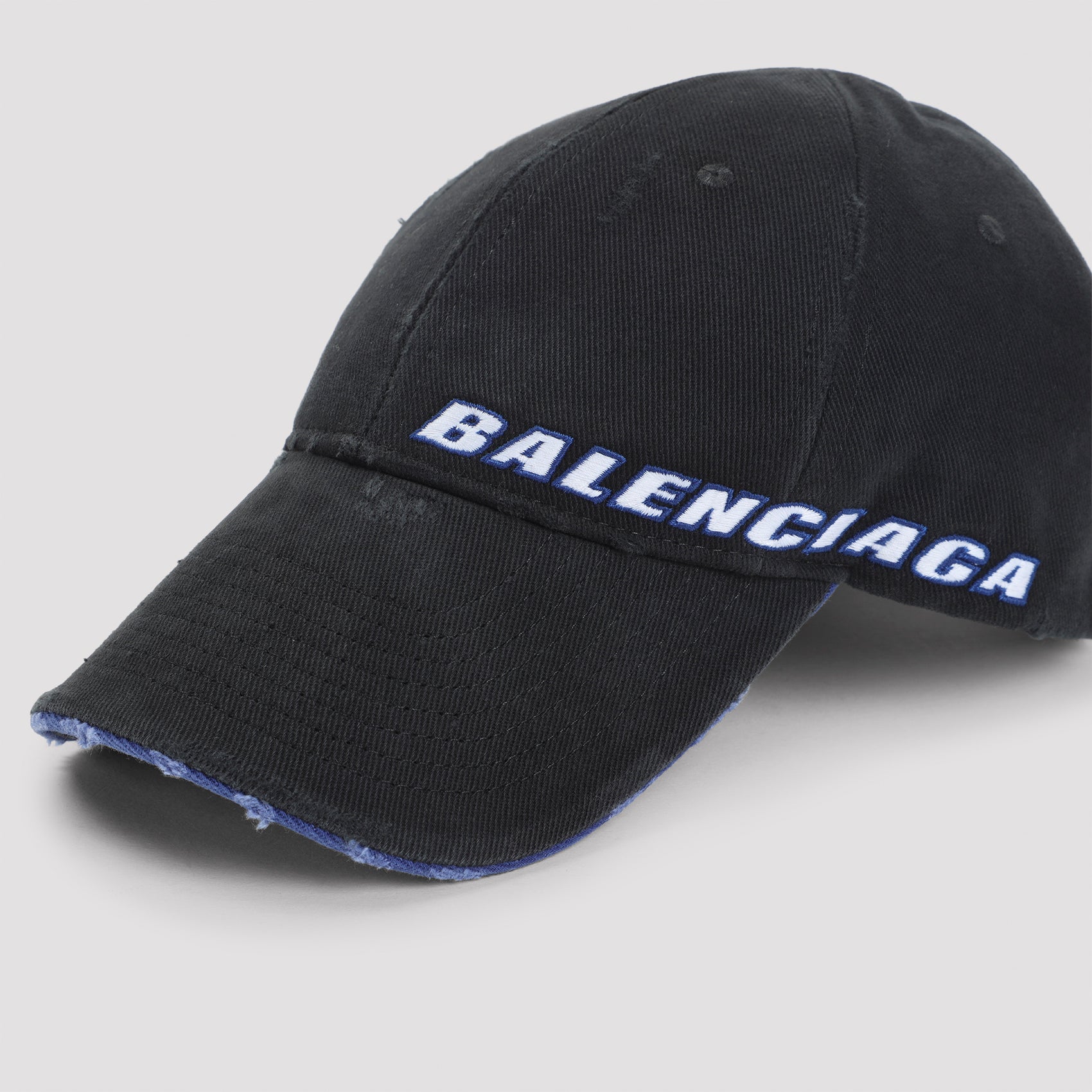 Cap Black Cotton Hat