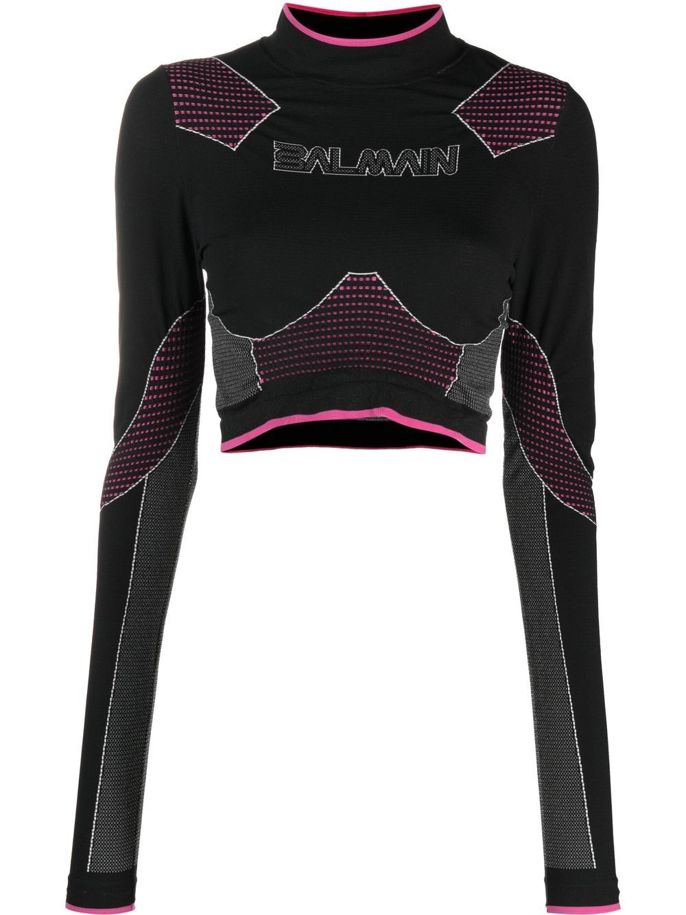 Seamless Jersey Top Black Pa Ea