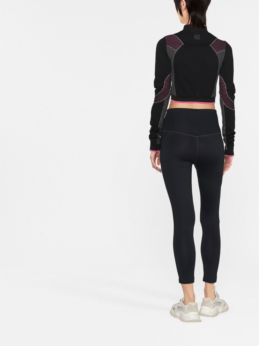 Seamless Jersey Top Black Pa Ea