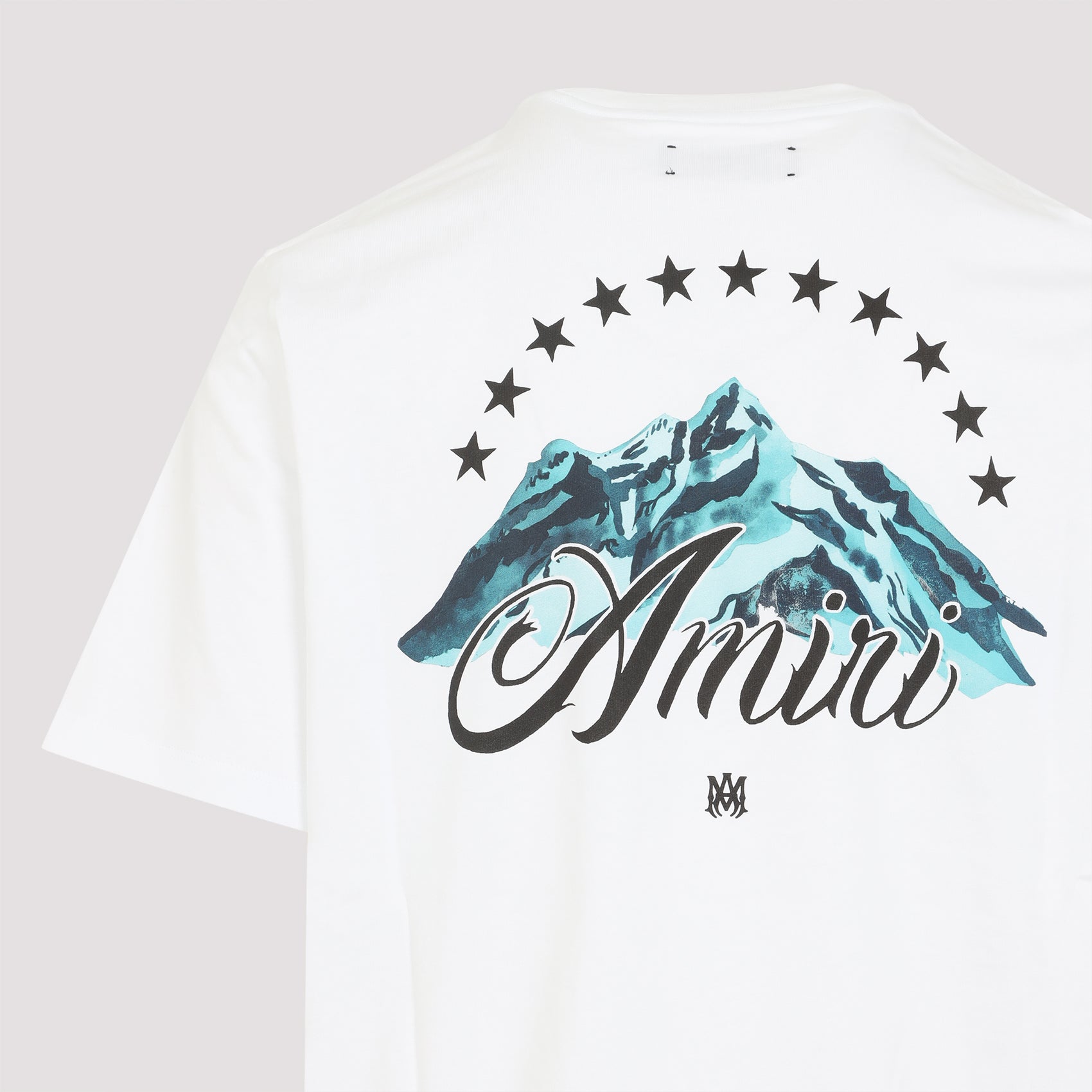Mountain Tee White Cotton Tshirt