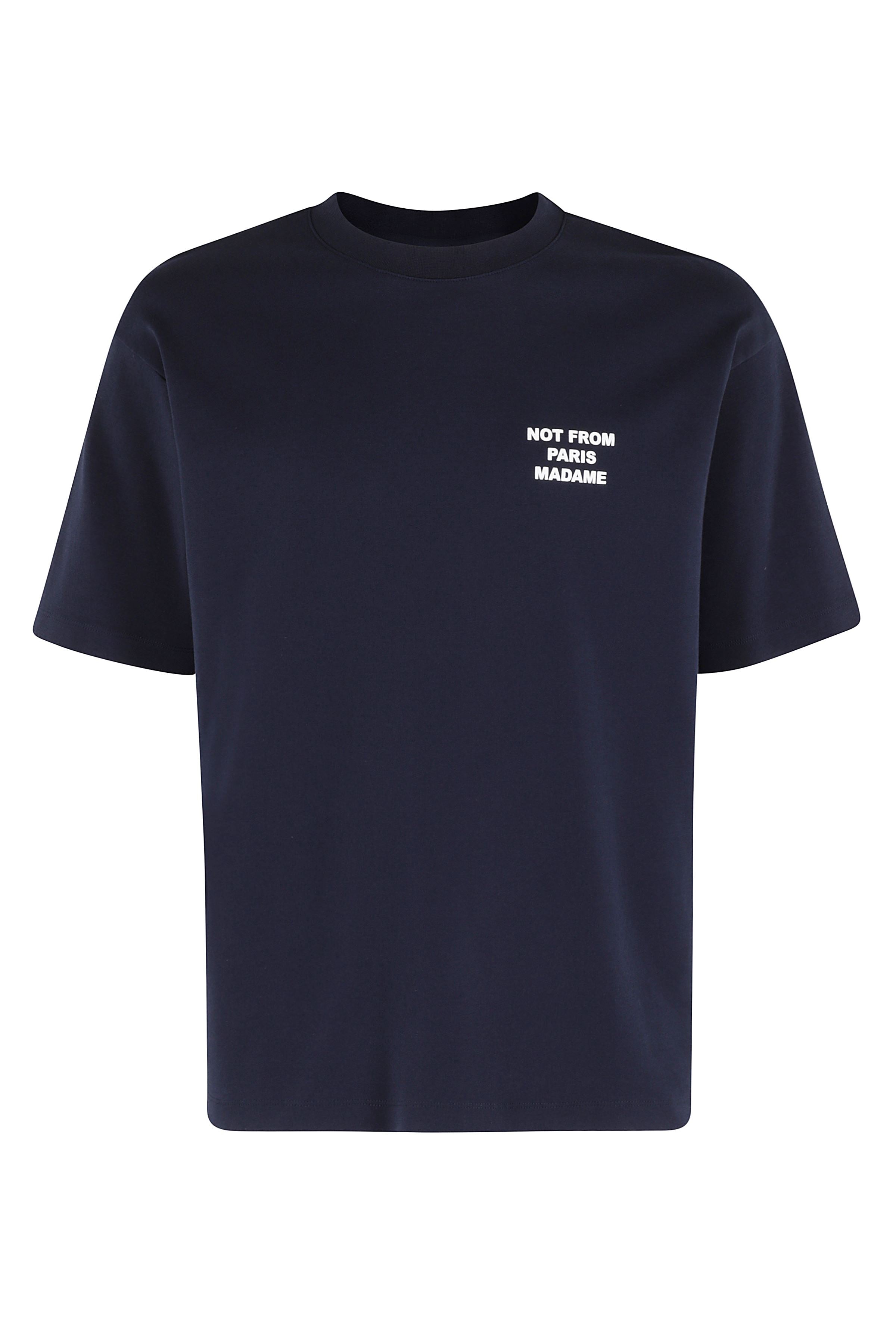 Le Tshirt Blue Cotton T-shirt