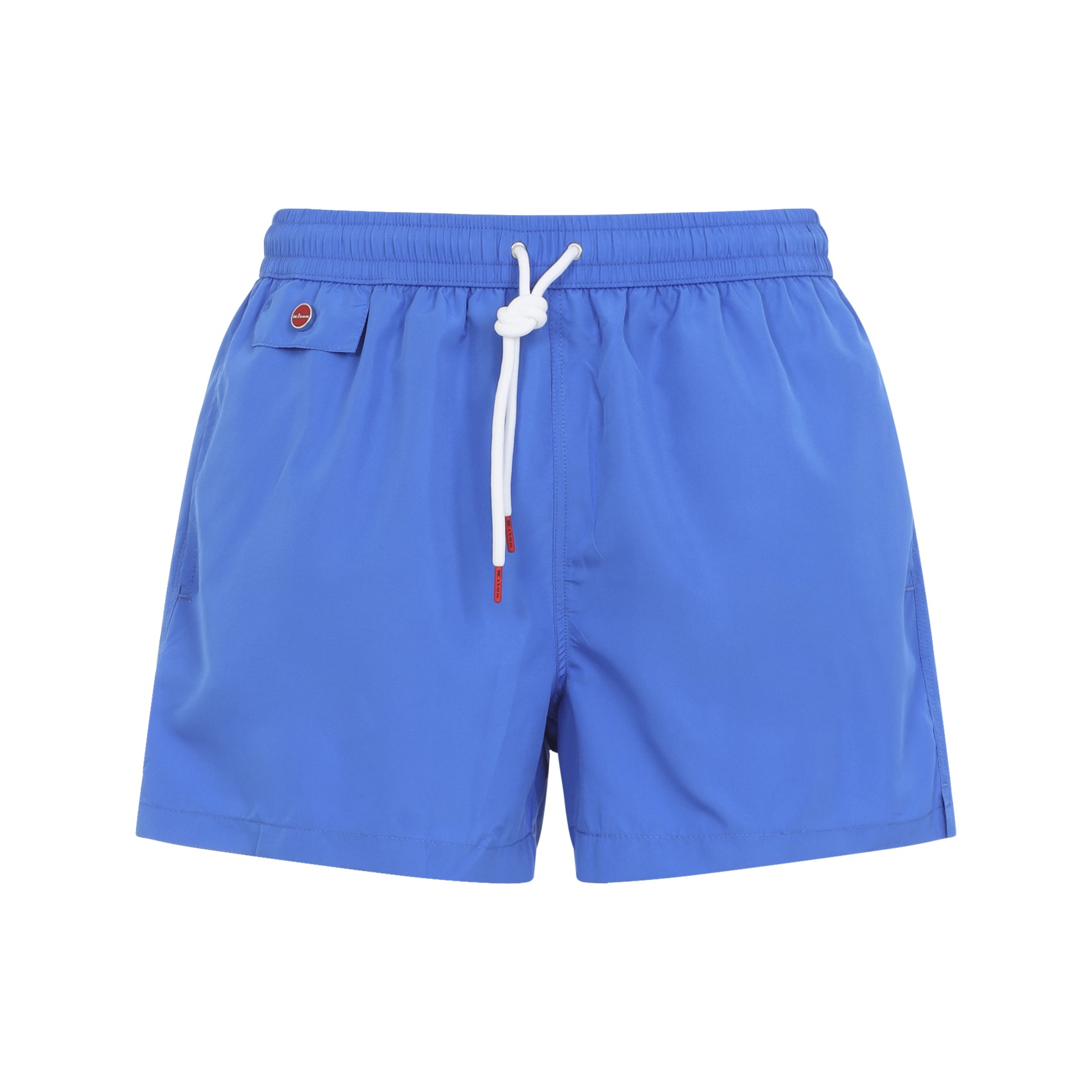 Polyester Swim Shorts Blue Swimwear