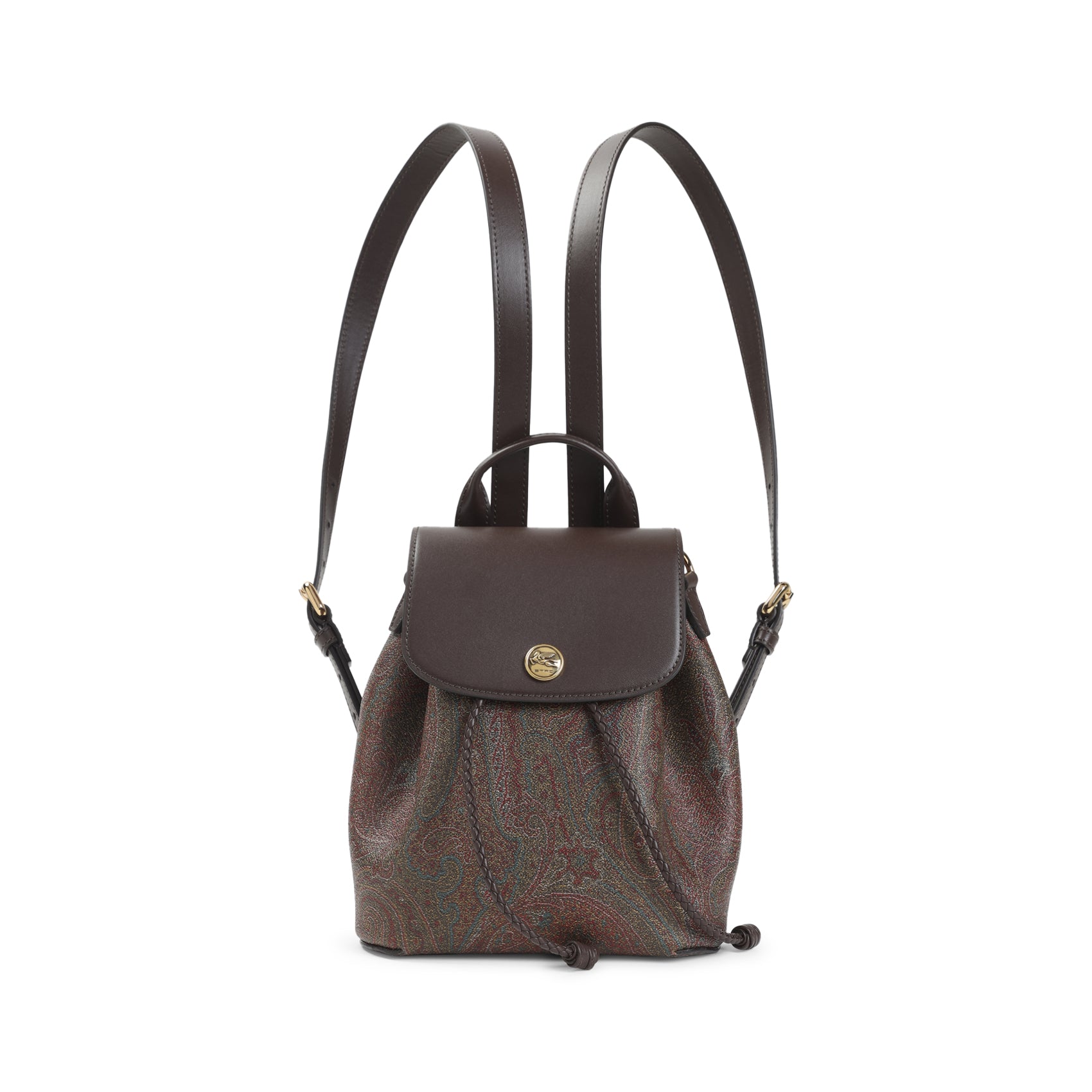 Essential S Arnica Backpack Brown Cotton Polyester Bag