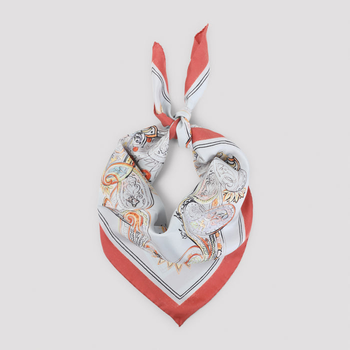 Turandot 70x70 Foulard Multicolour Silk