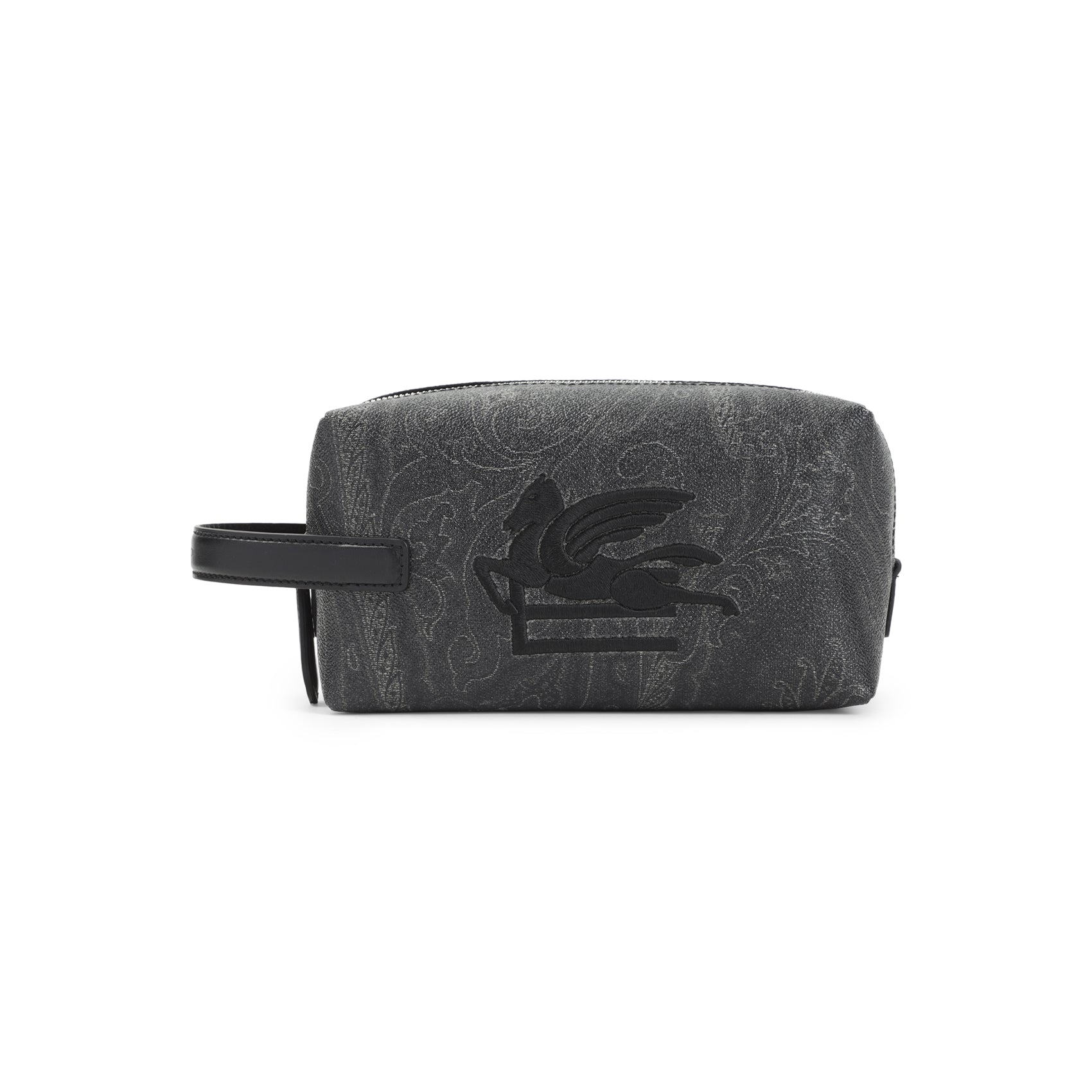 Arnica S Pouch Black Cotton Polyester Smallleathergoods