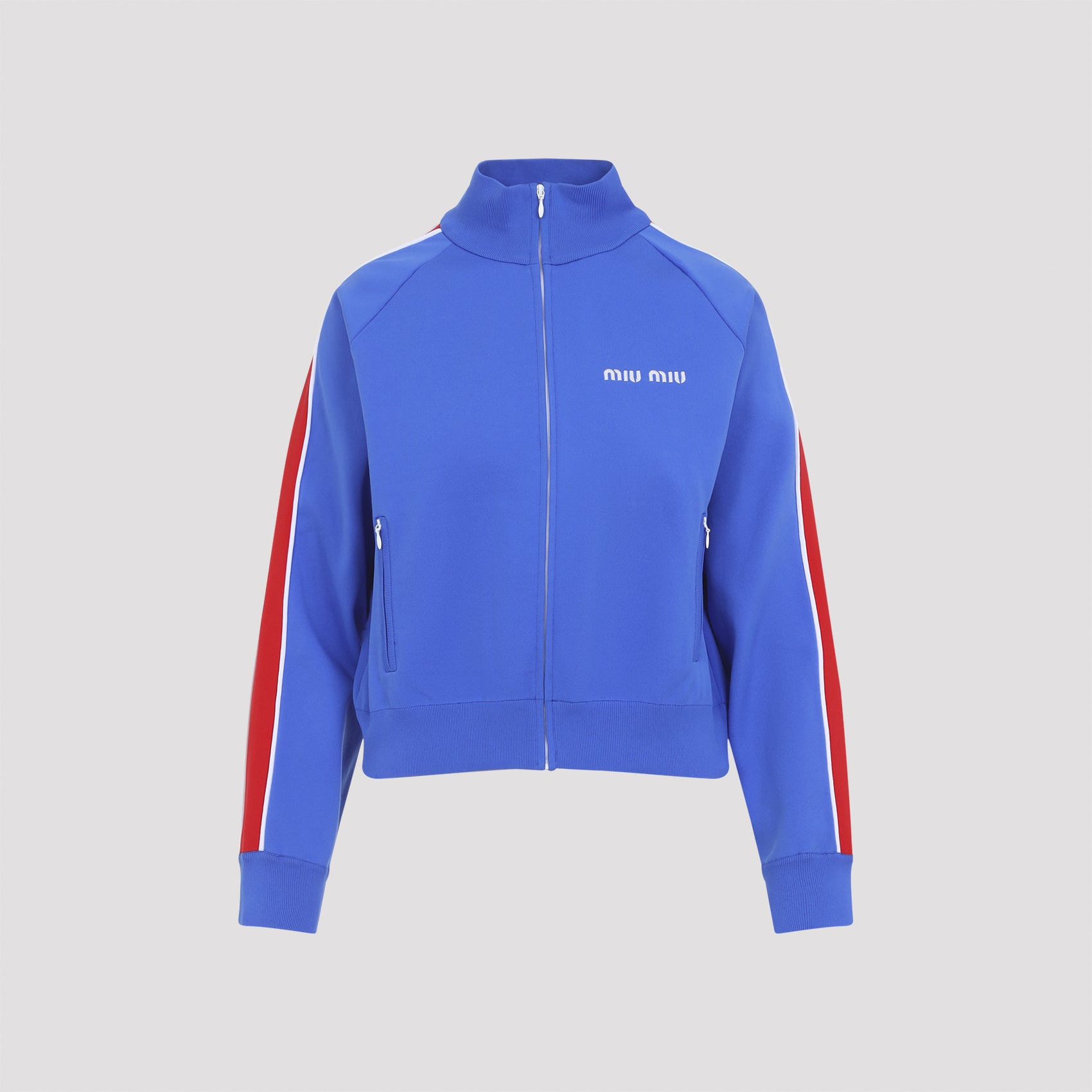 Cardigan Blue Polyamide Elastan Sweater