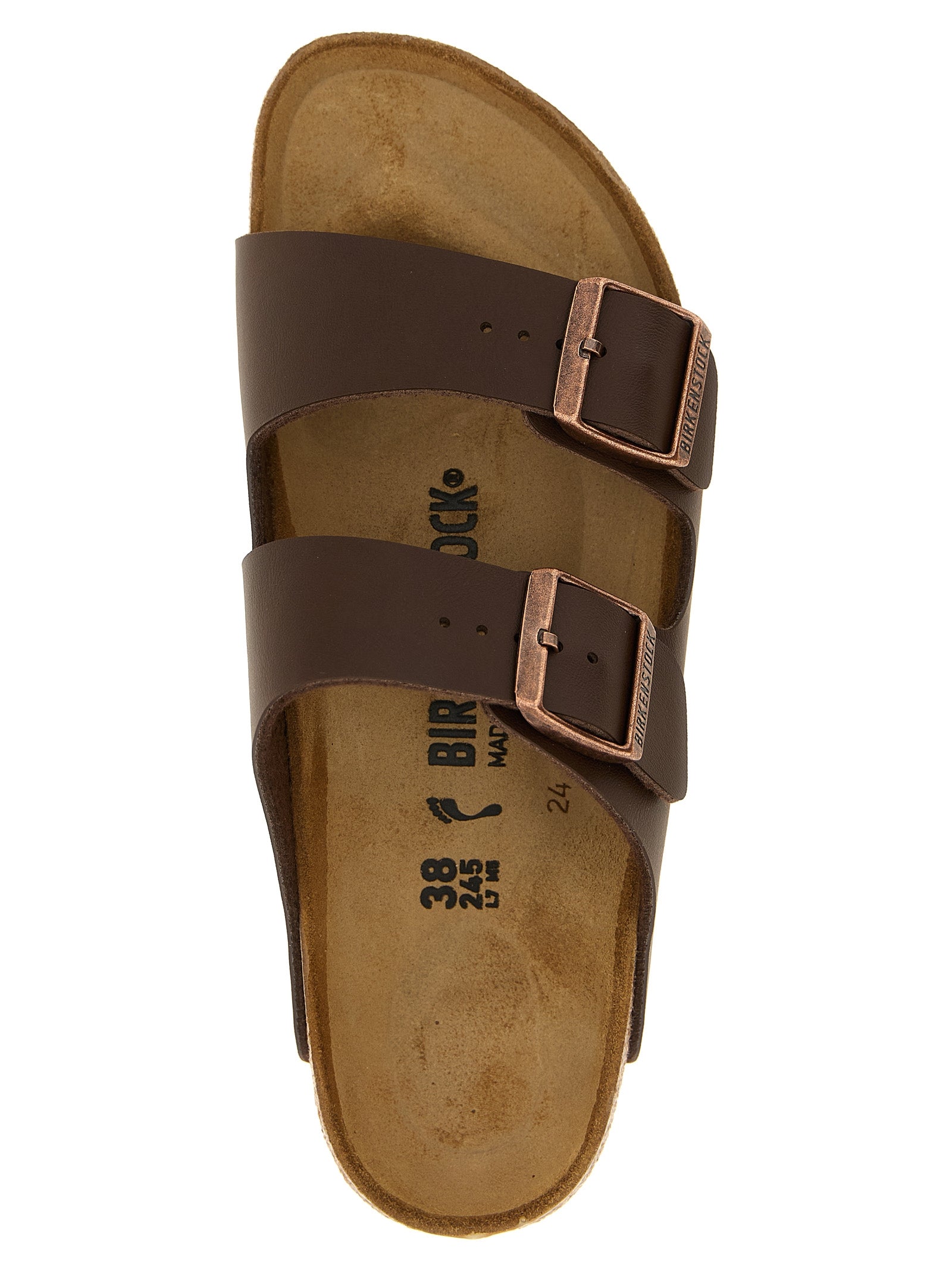 Arizona BS sandals Brown Birko-flor®